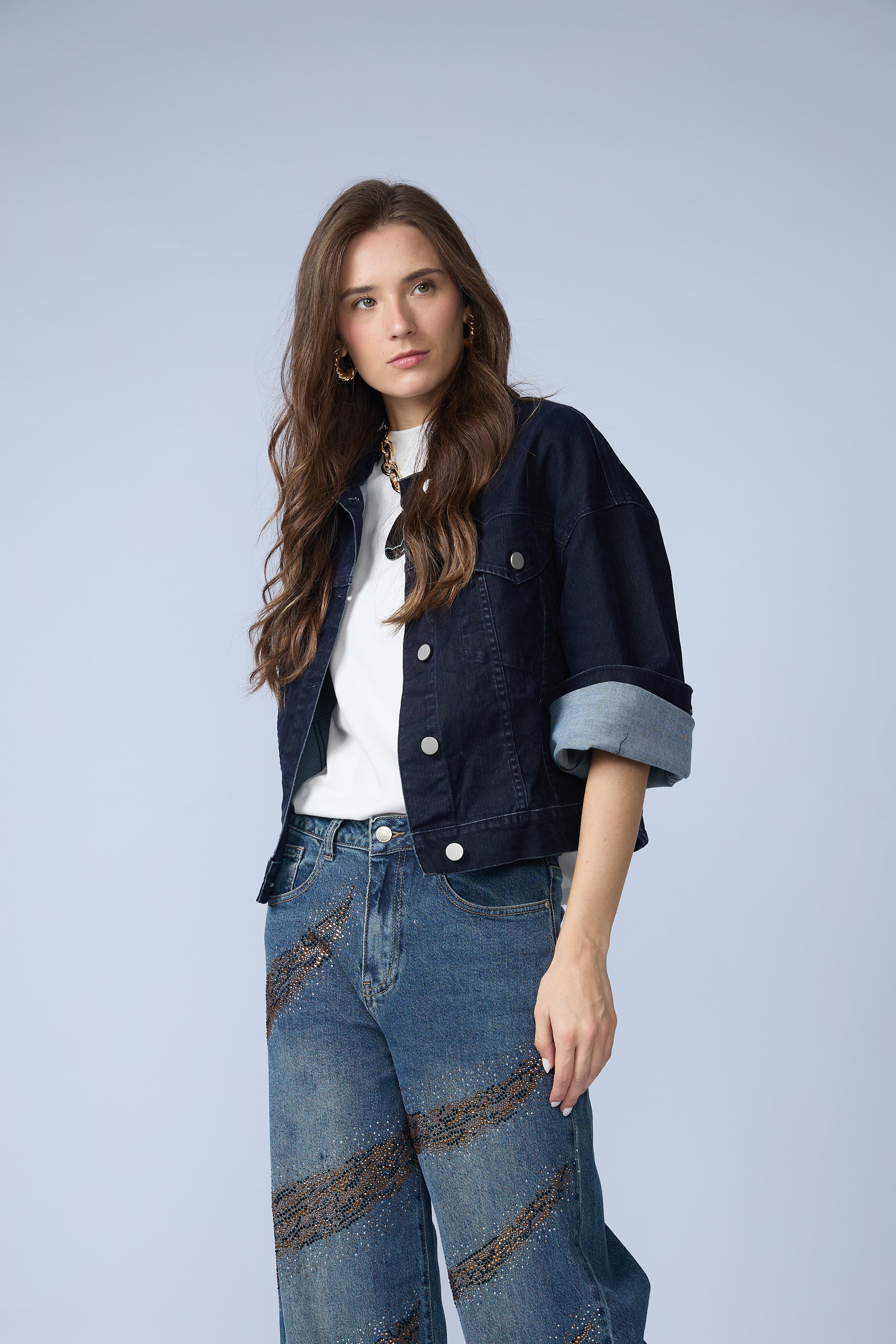 Casaca Denim Wash