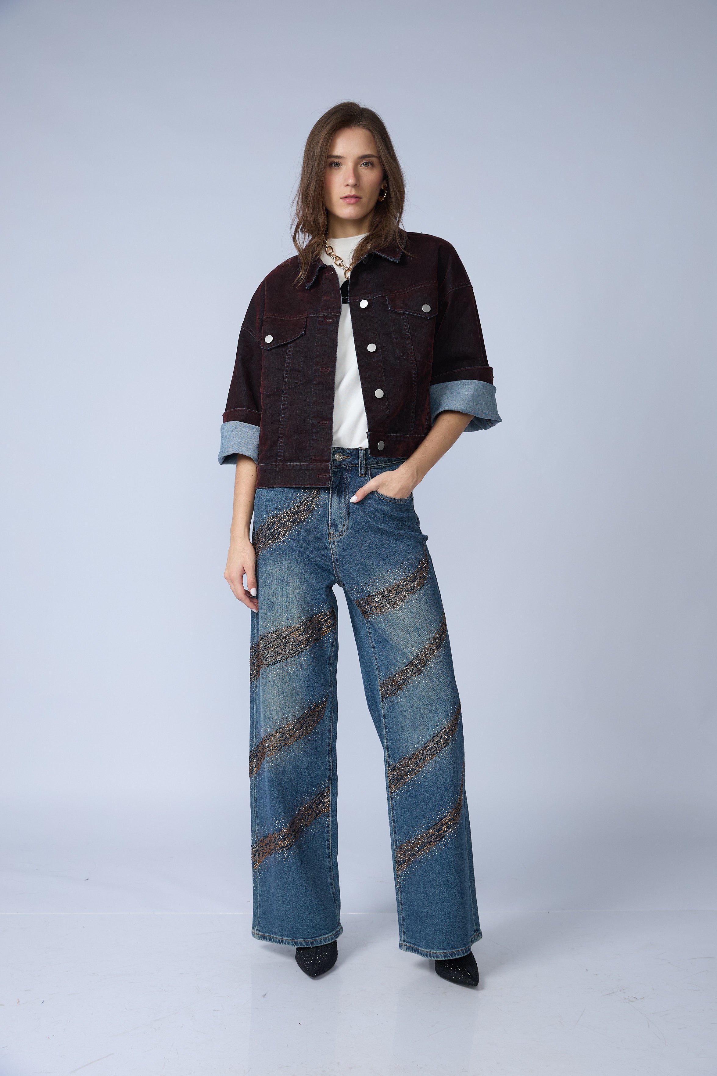 Casaca Denim Wash