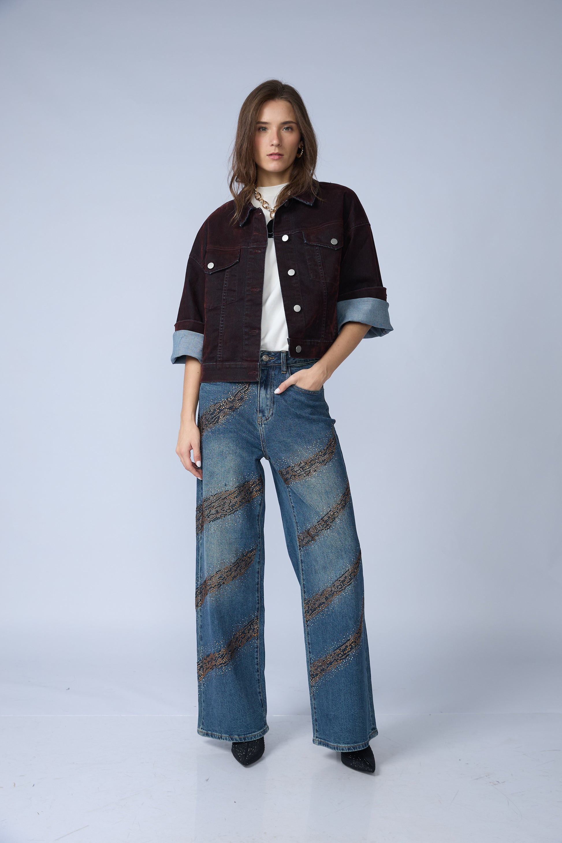 Casaca Denim Wash