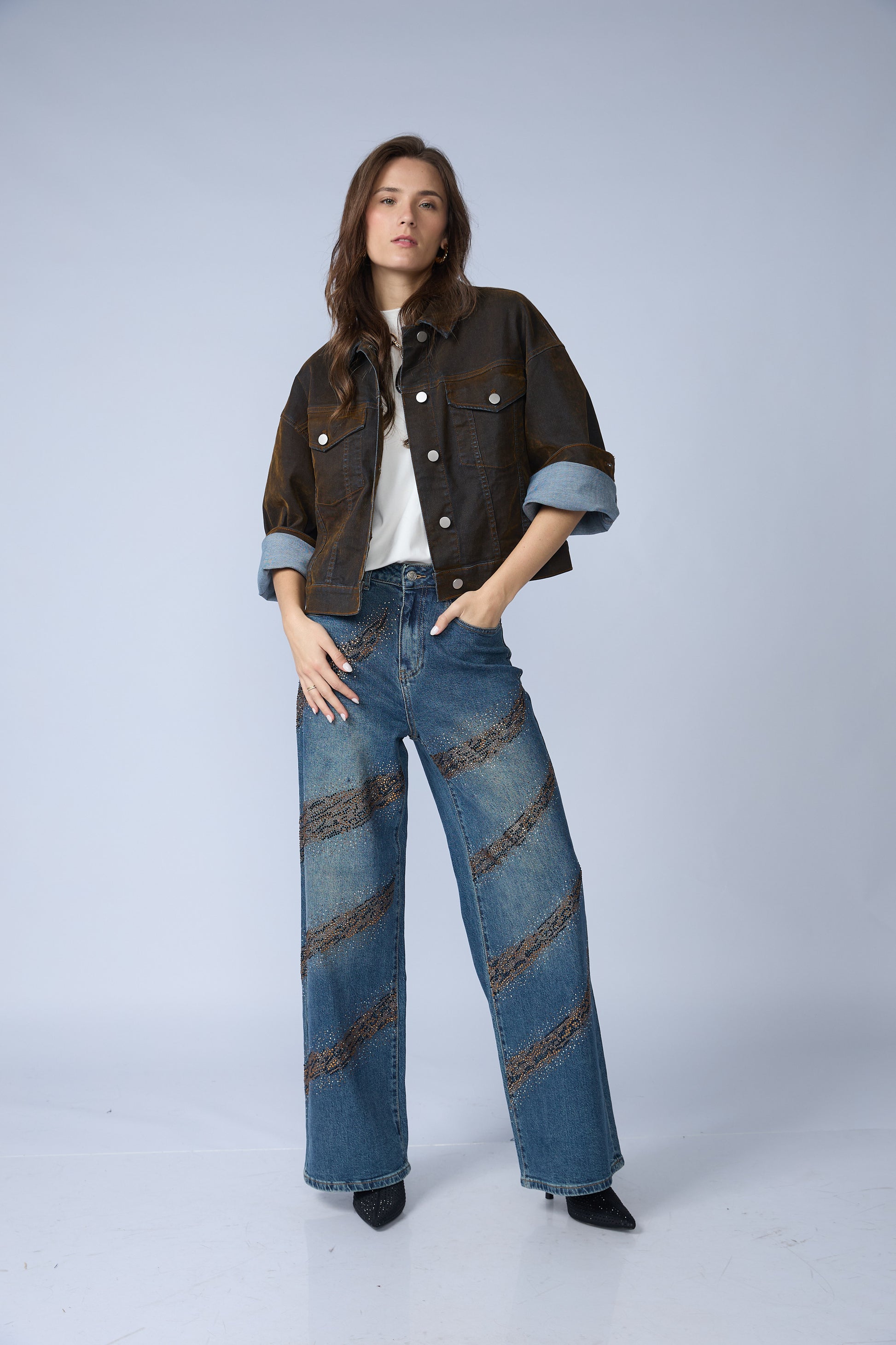Casaca Denim Wash