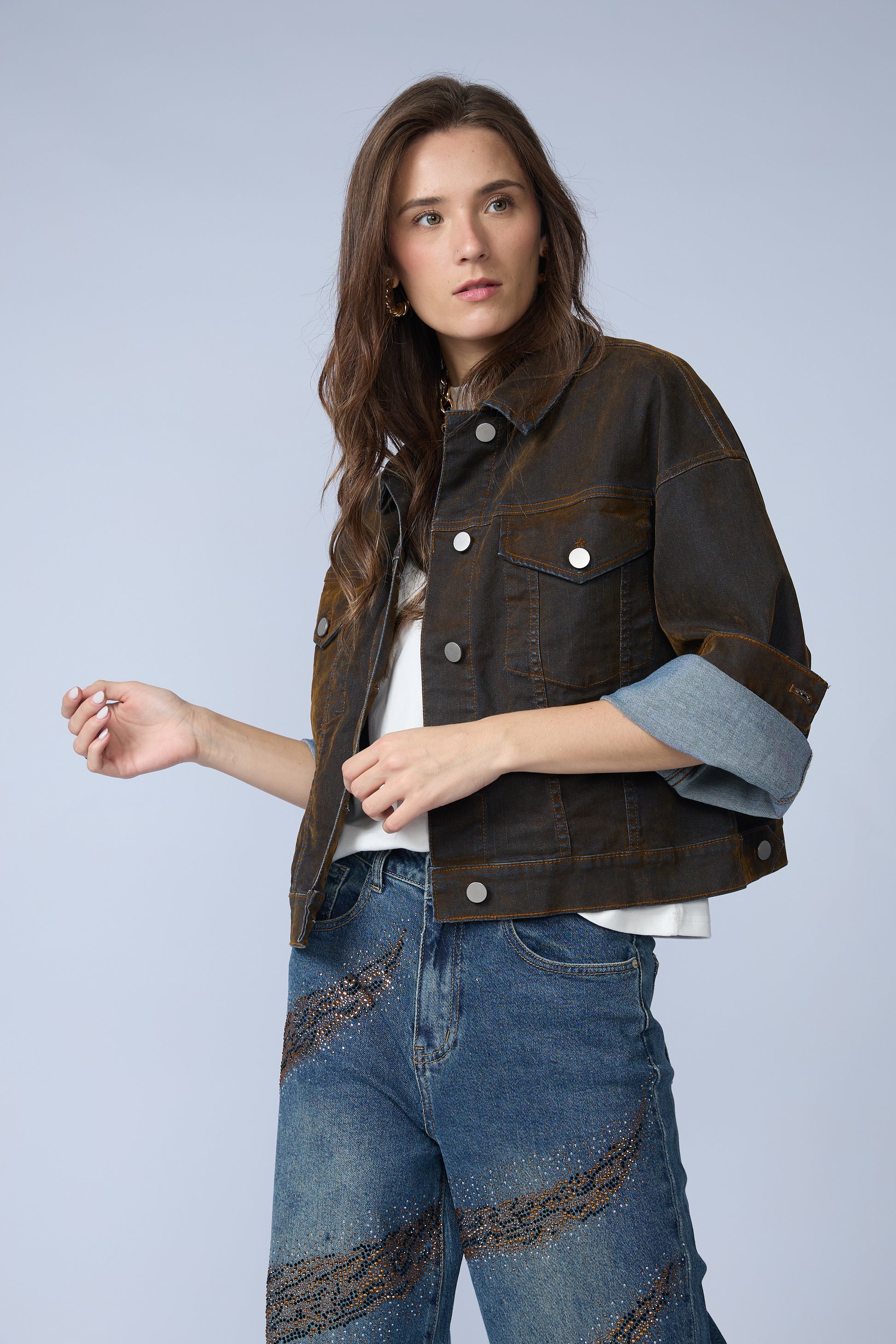 Casaca Denim Wash