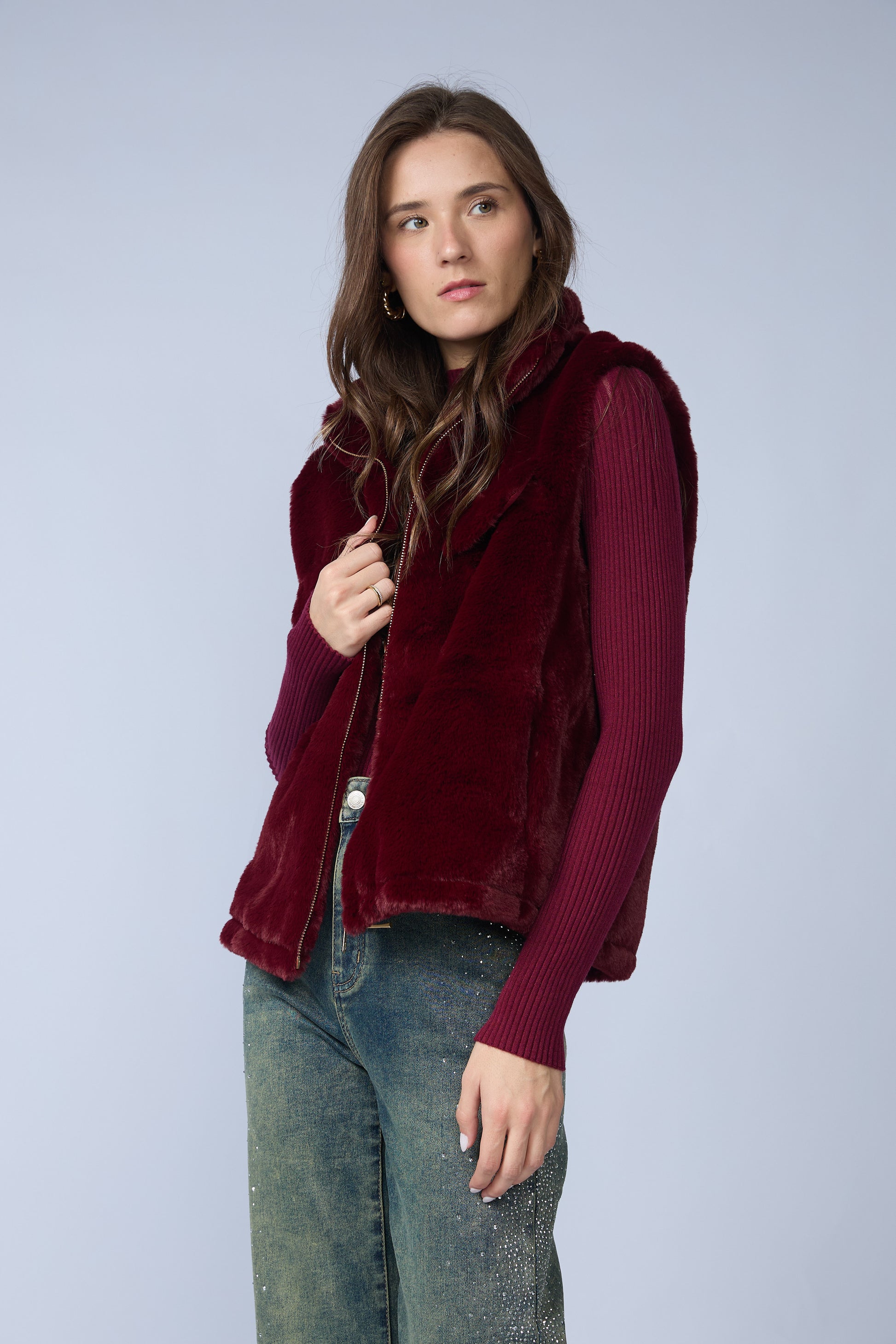 Chaleco Fur Alto