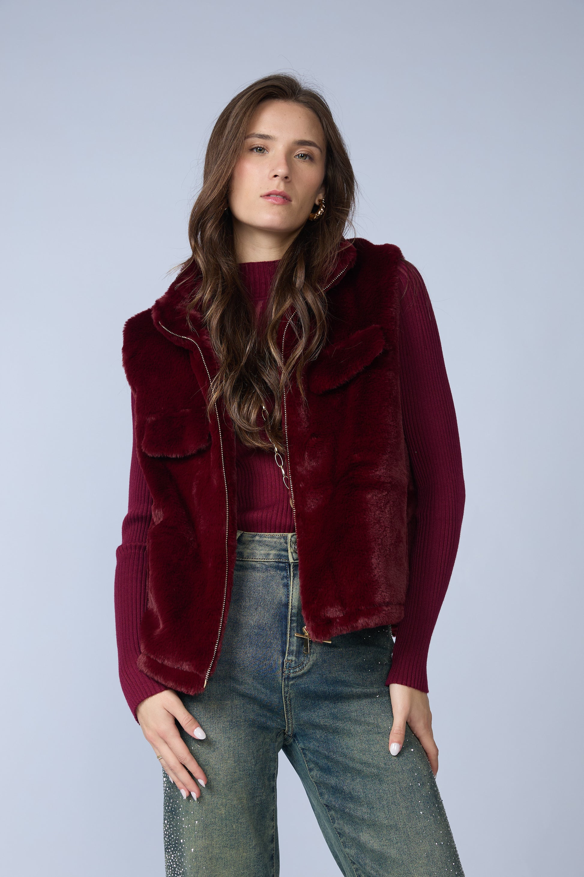 Chaleco Fur Alto