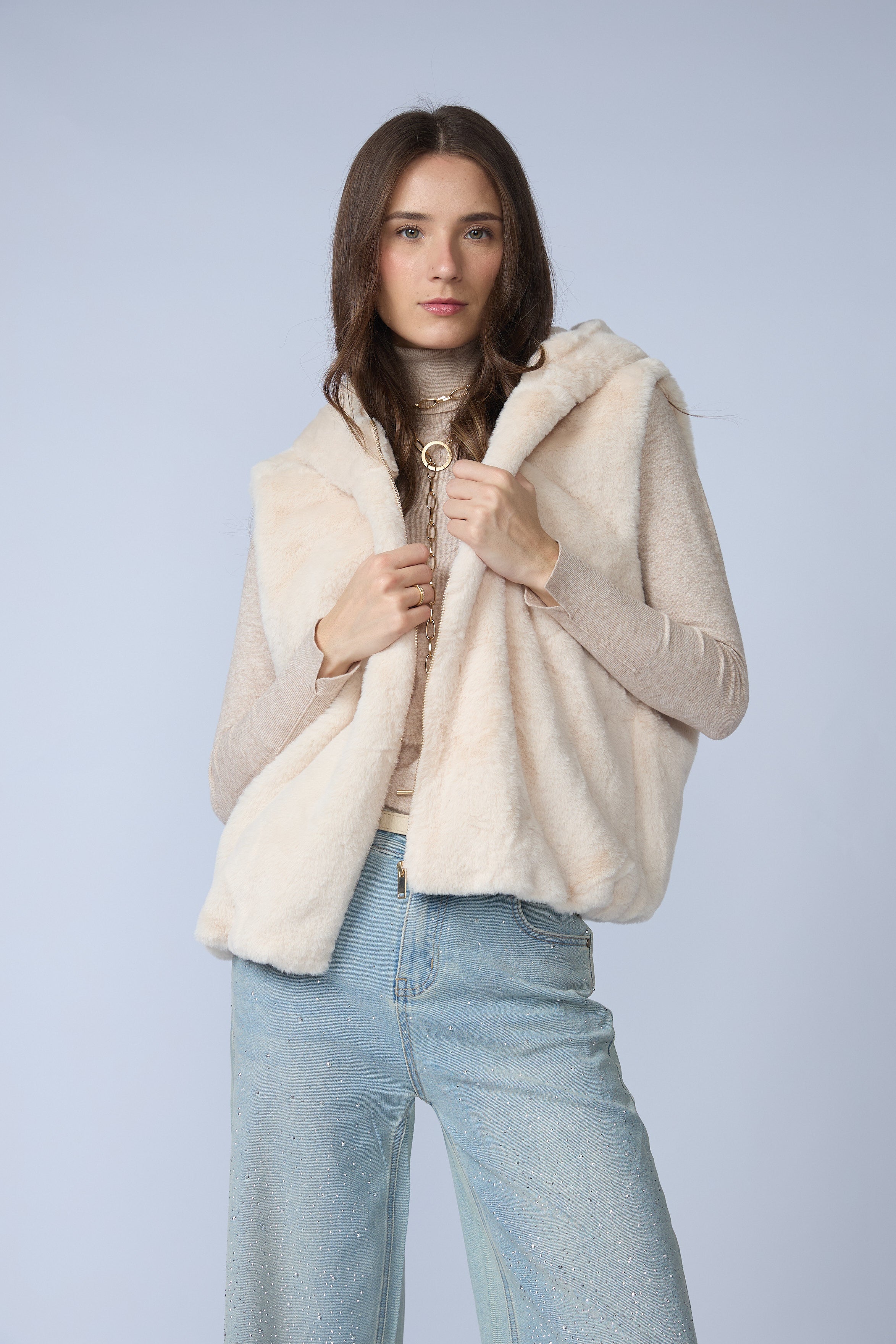 Chaleco Fur Pelos
