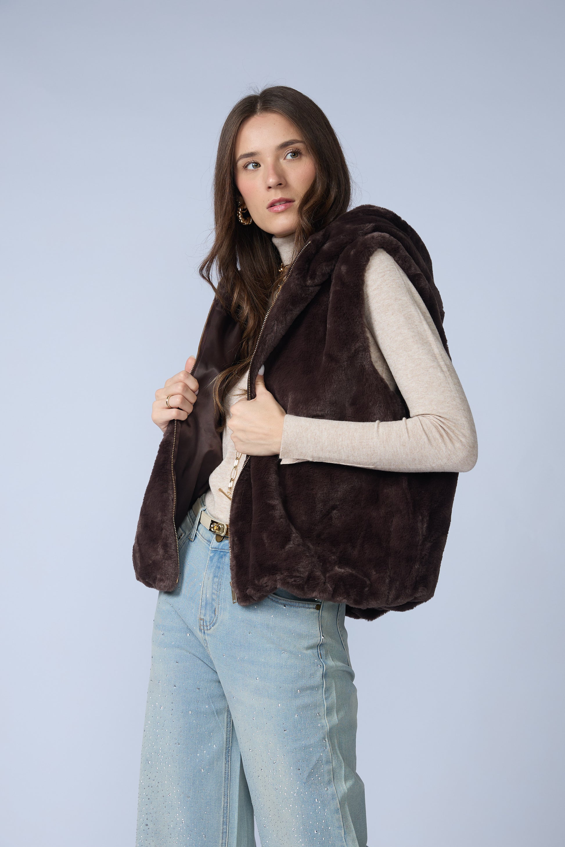 Chaleco Fur Pelos