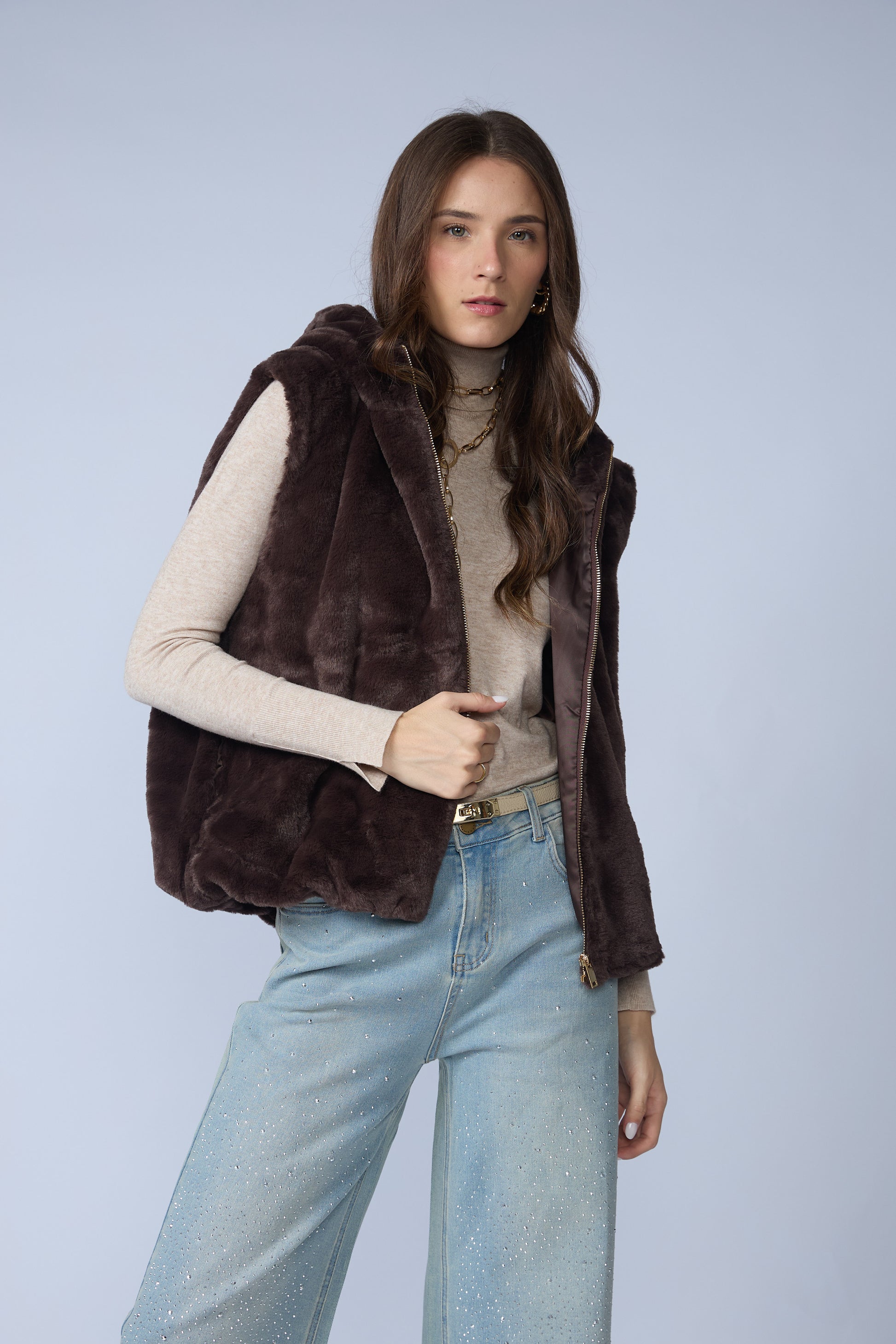 Chaleco Fur Pelos