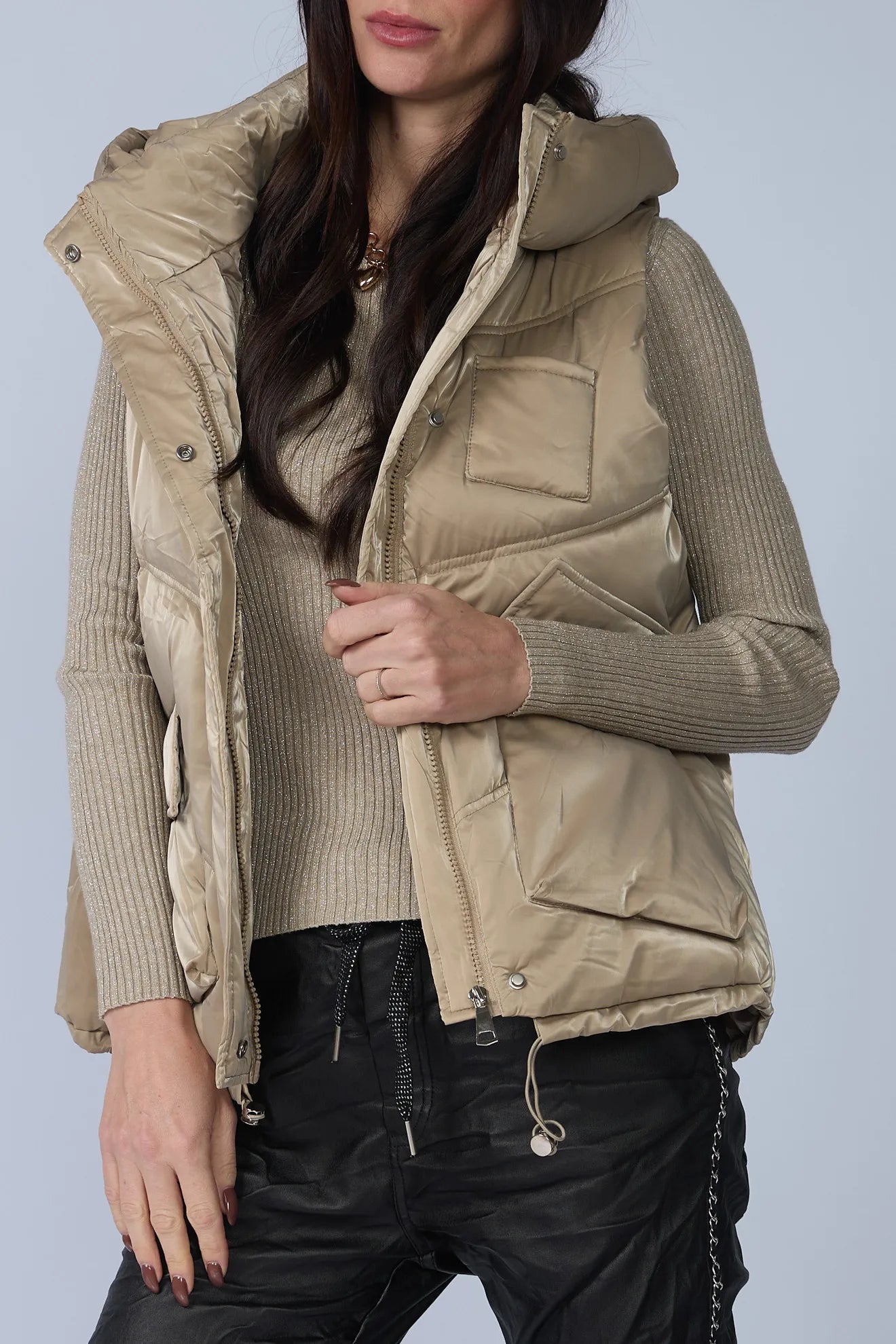 Chaleco Puffer Corto