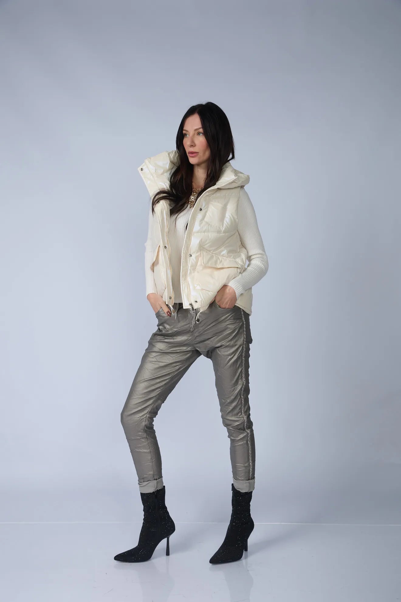 Chaleco Puffer Corto