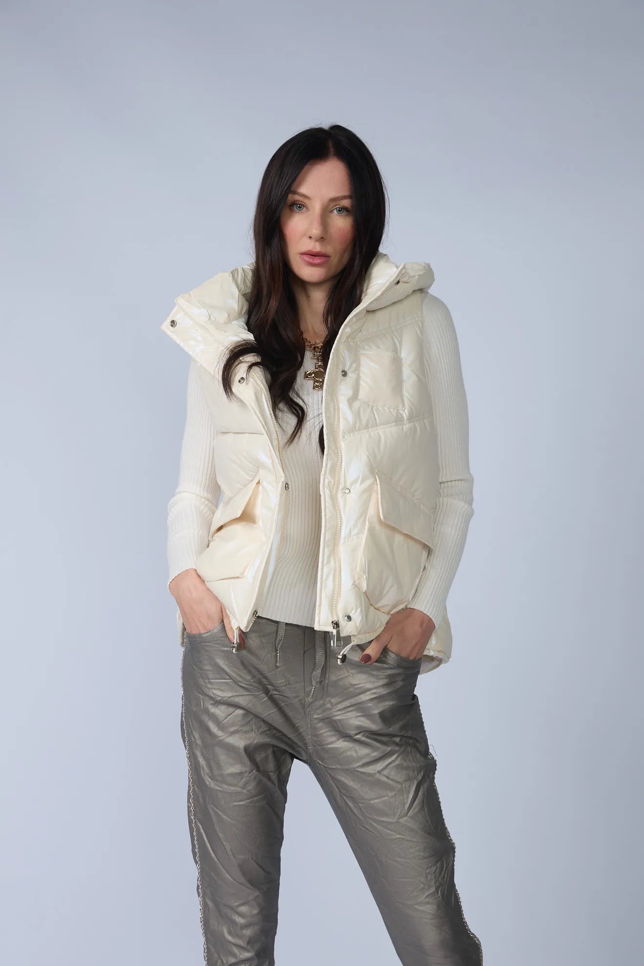 Chaleco Puffer Corto