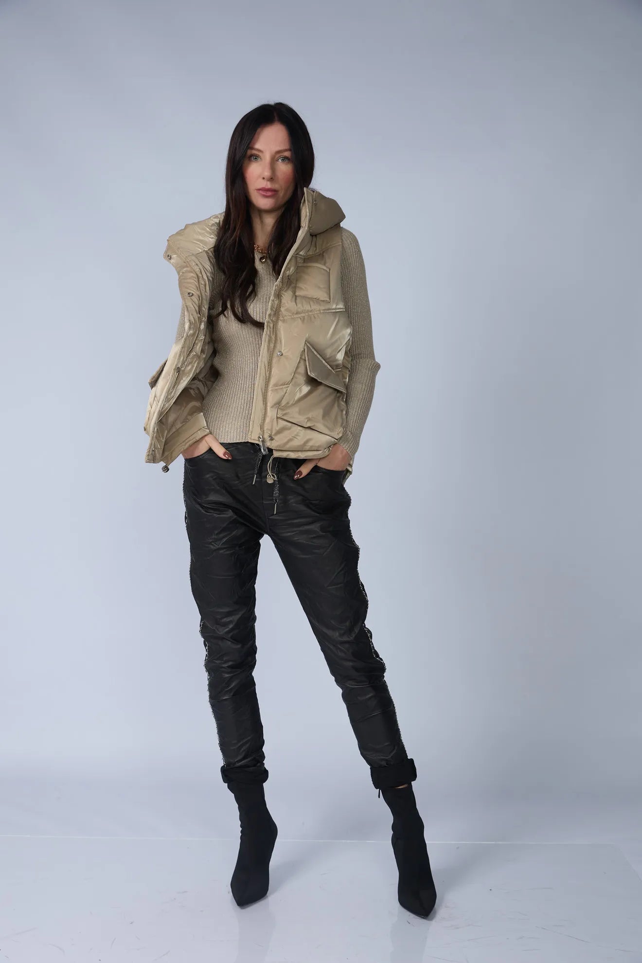 Chaleco Puffer Corto