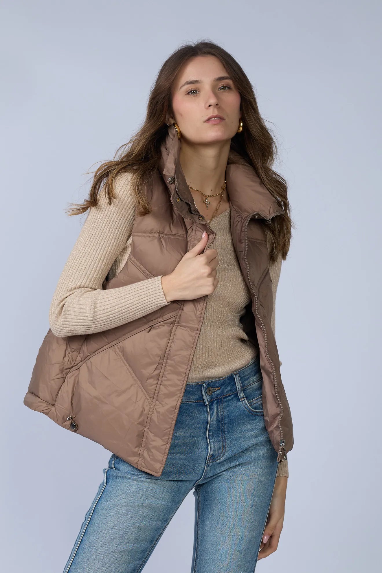 Chaleco Corto Puffer