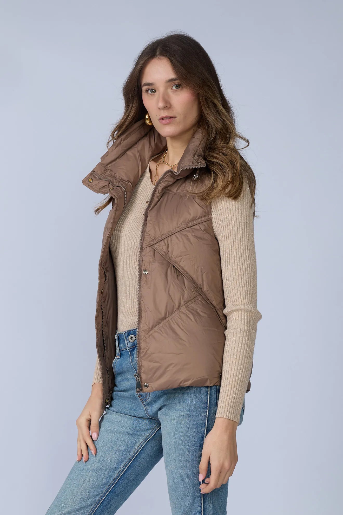 Chaleco Corto Puffer