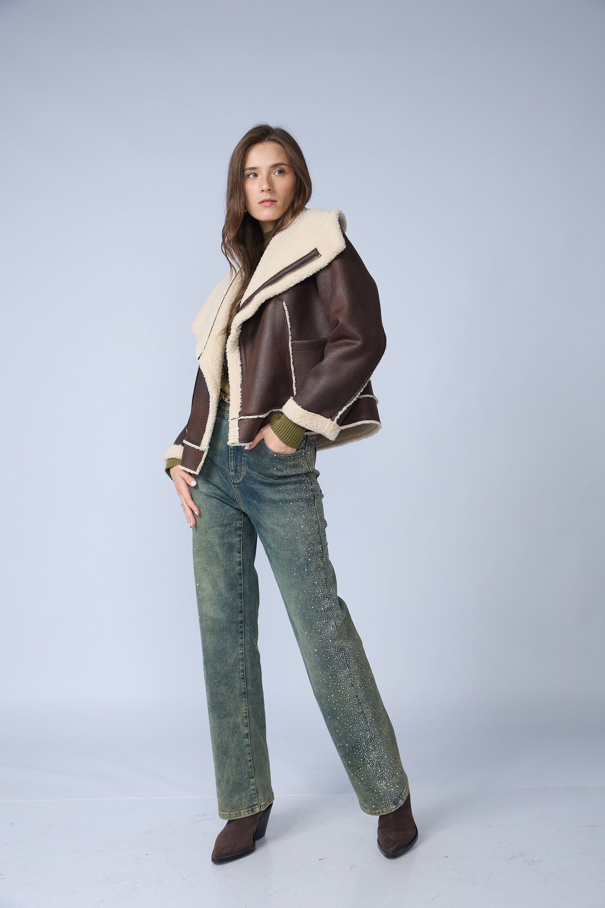 Chaqueta Ecopiel