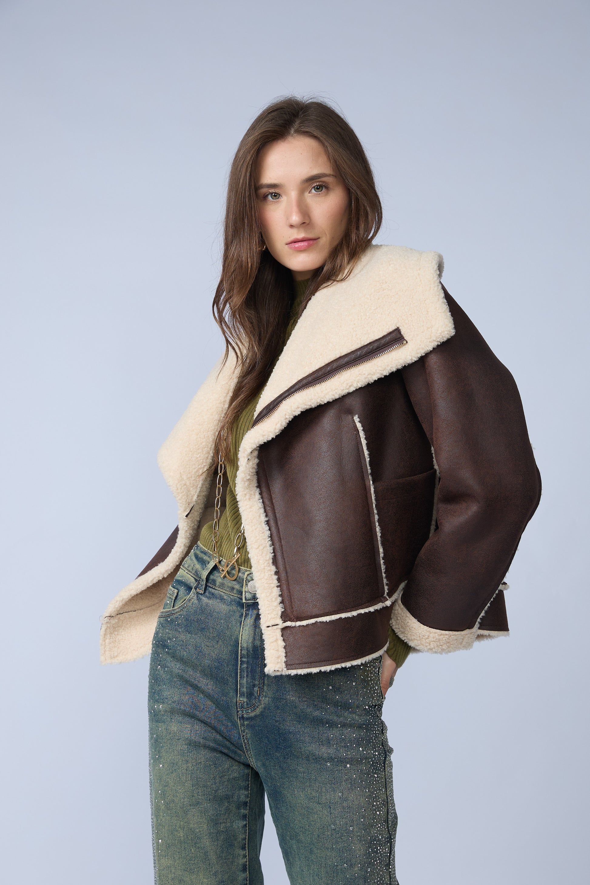 Chaqueta Ecopiel