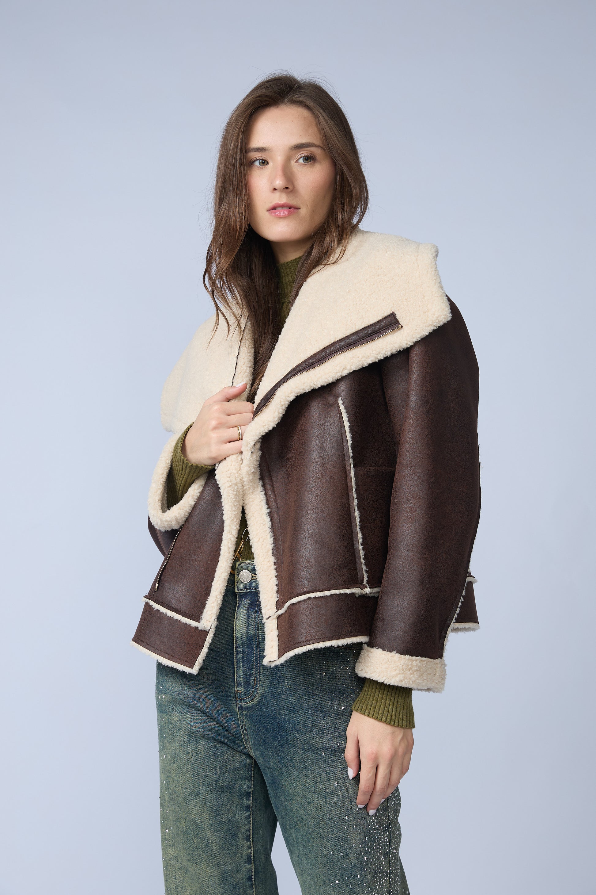 Chaqueta Ecopiel