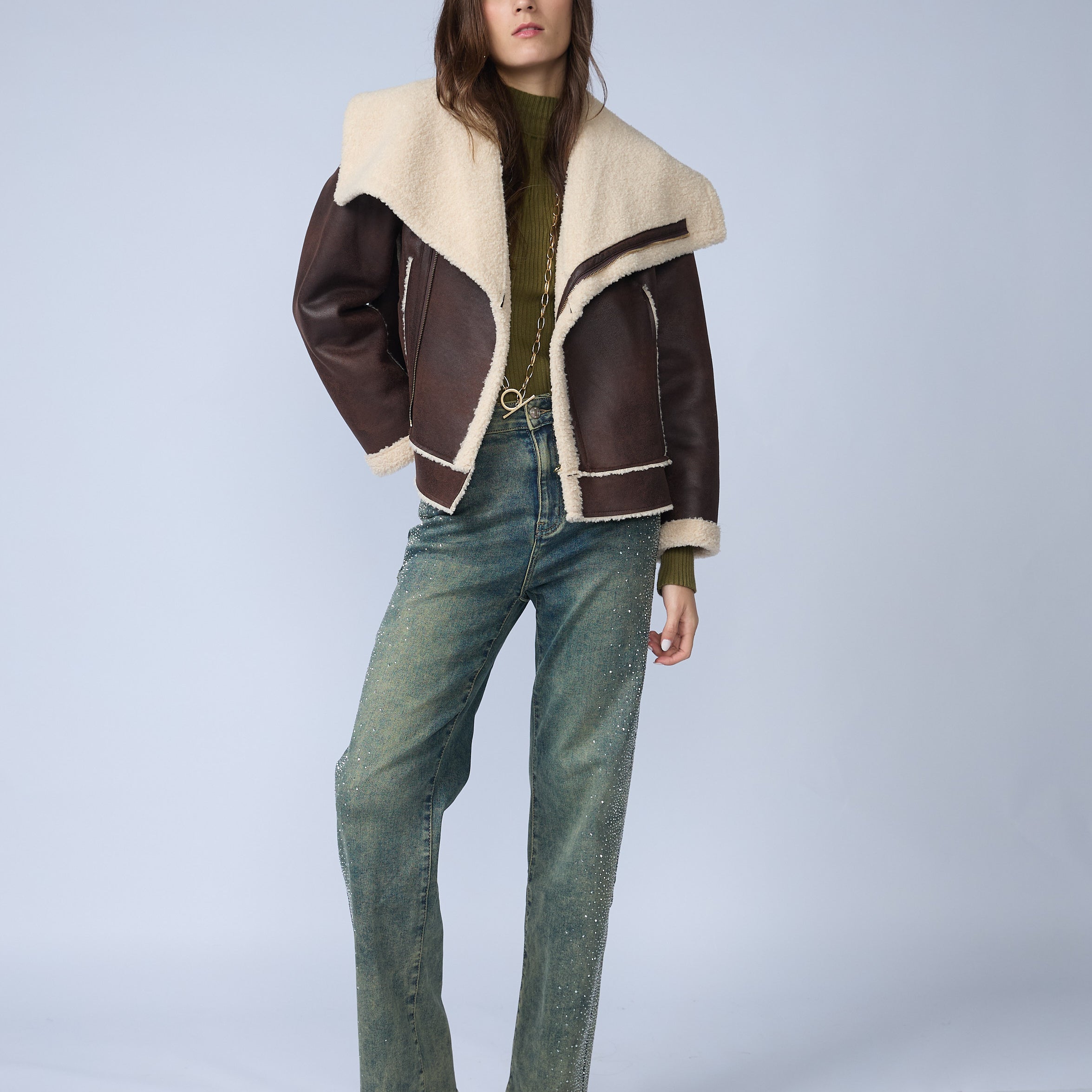 Chaqueta Ecopiel