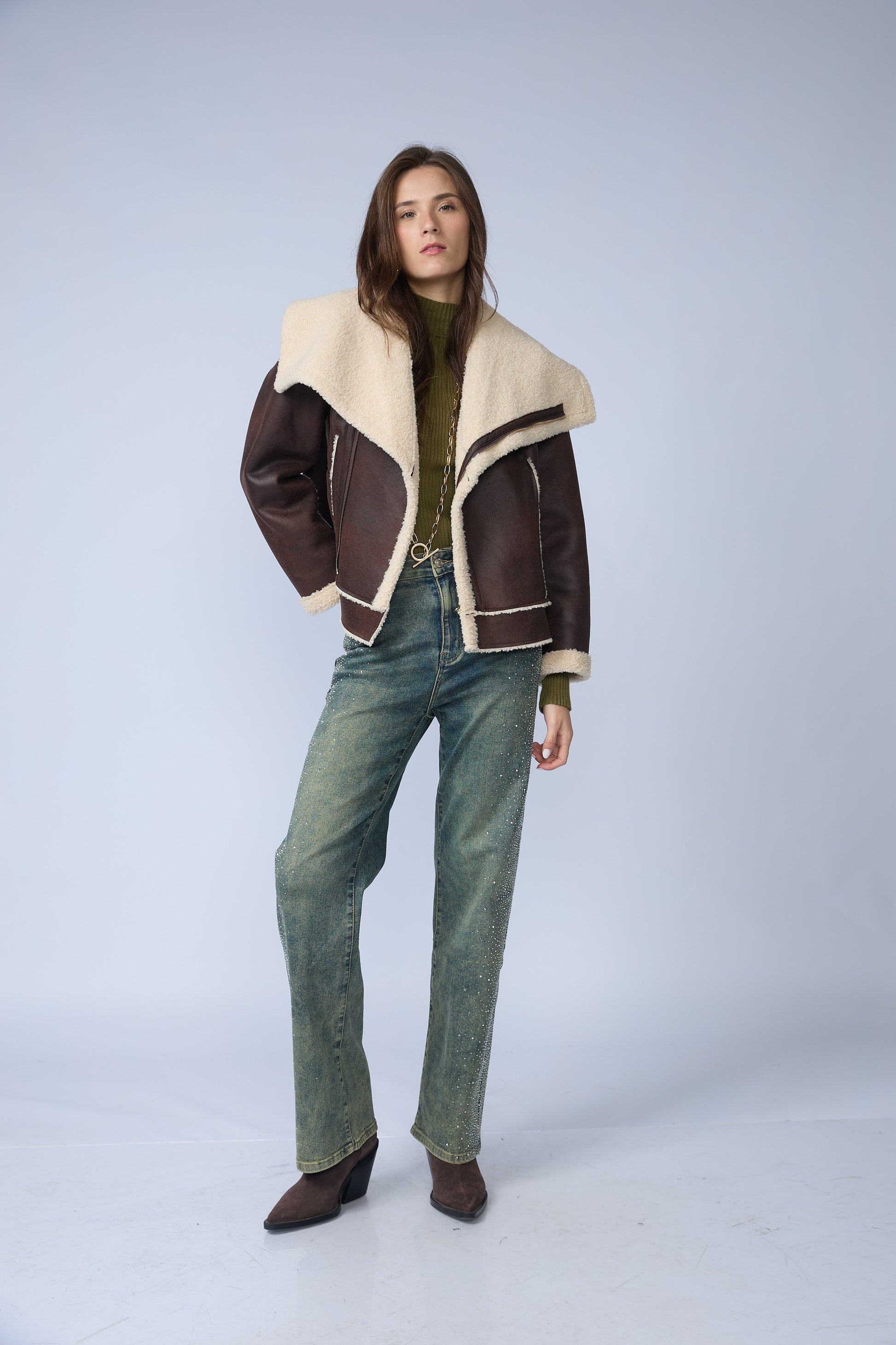 Chaqueta Ecopiel