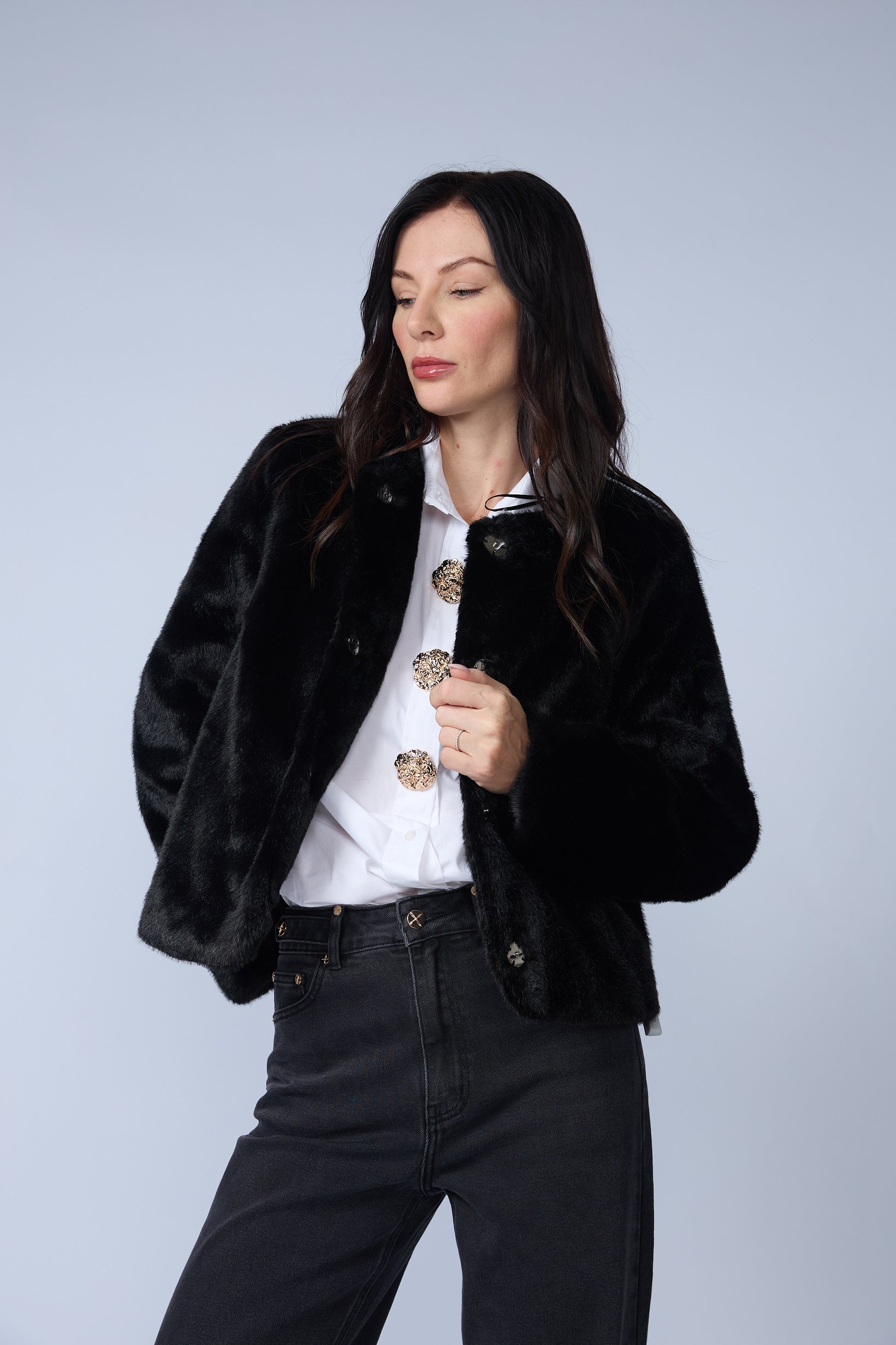 Chaqueta Fur Corta