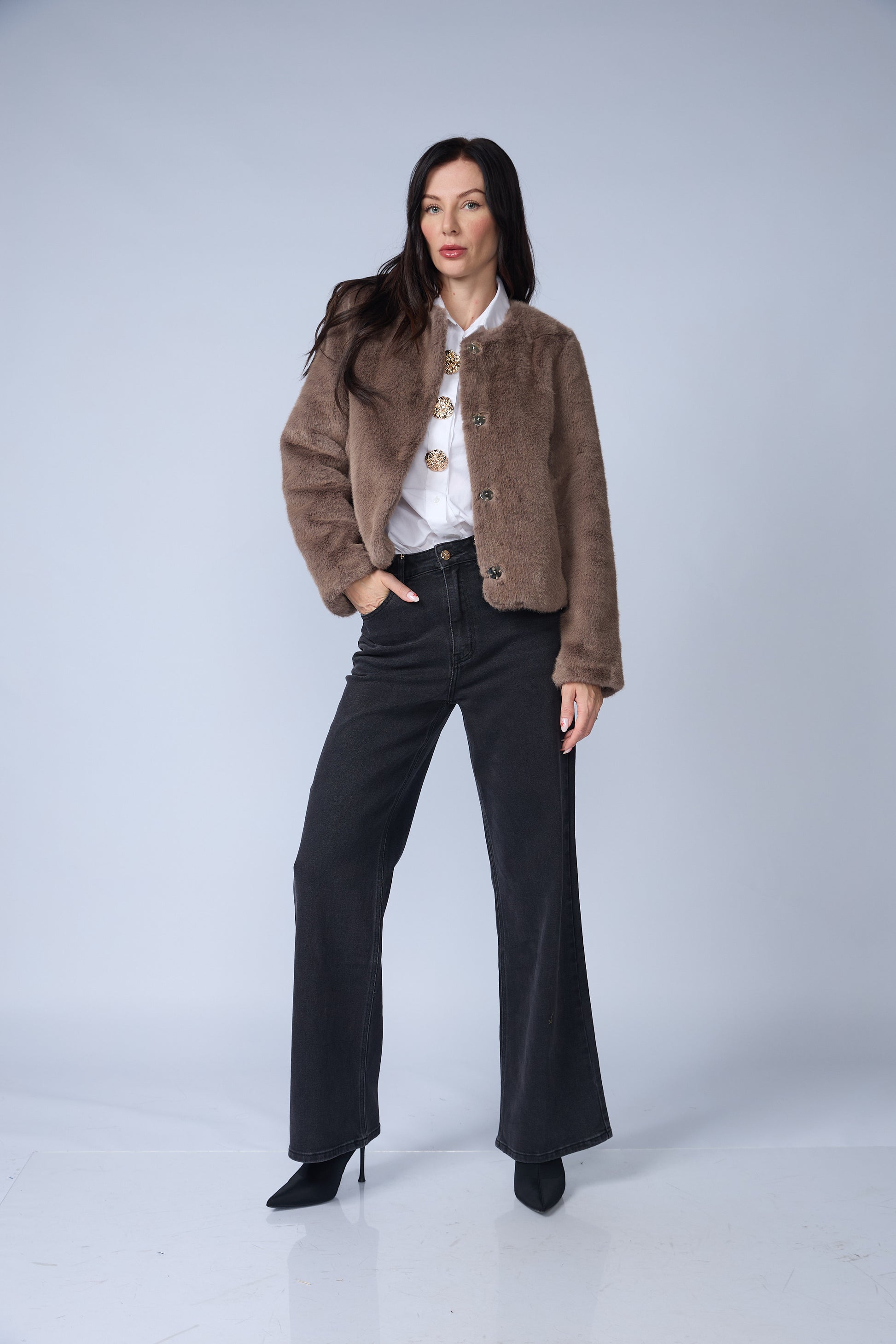 Chaqueta Fur Corta