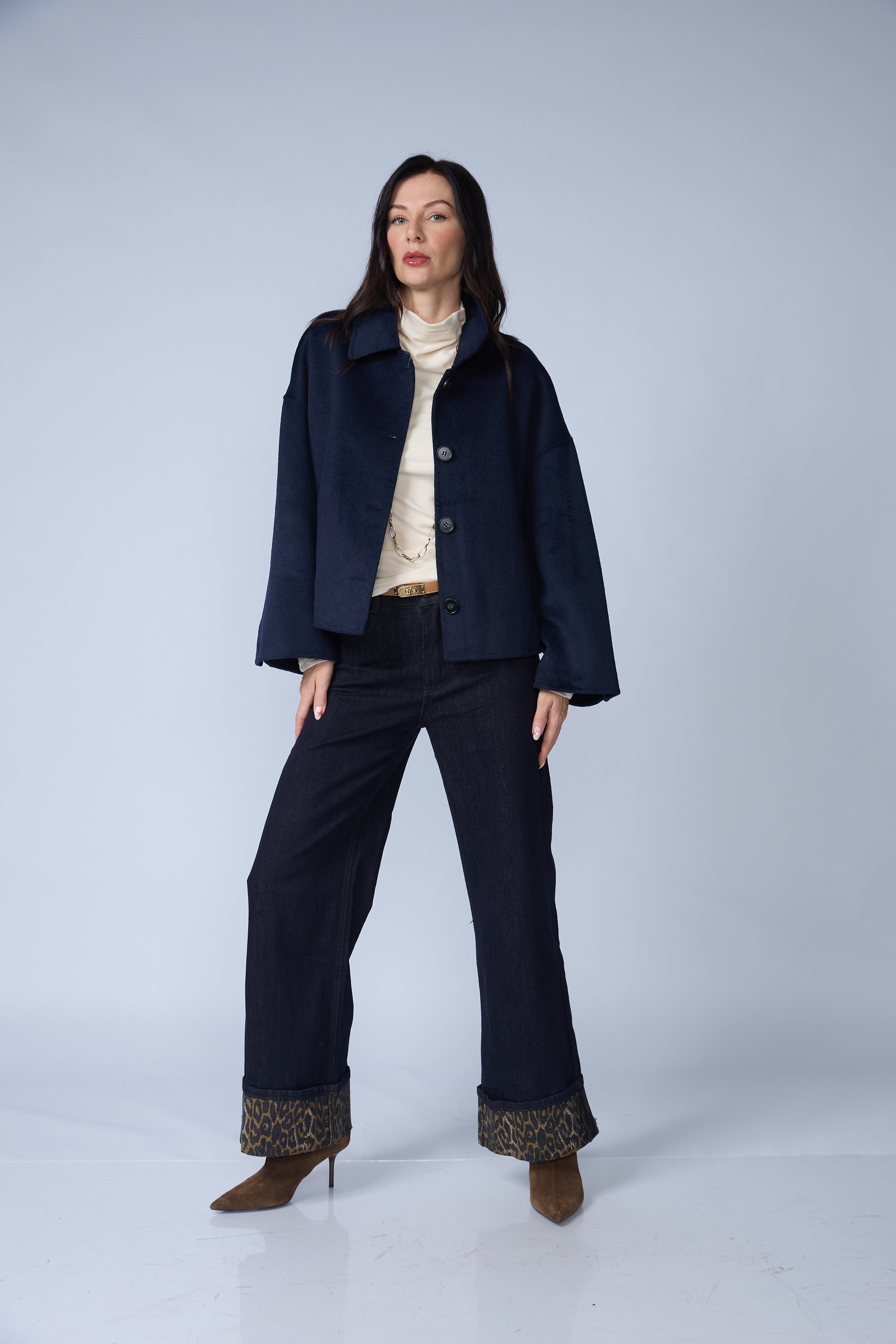 Chaqueta Paño Bolsillos