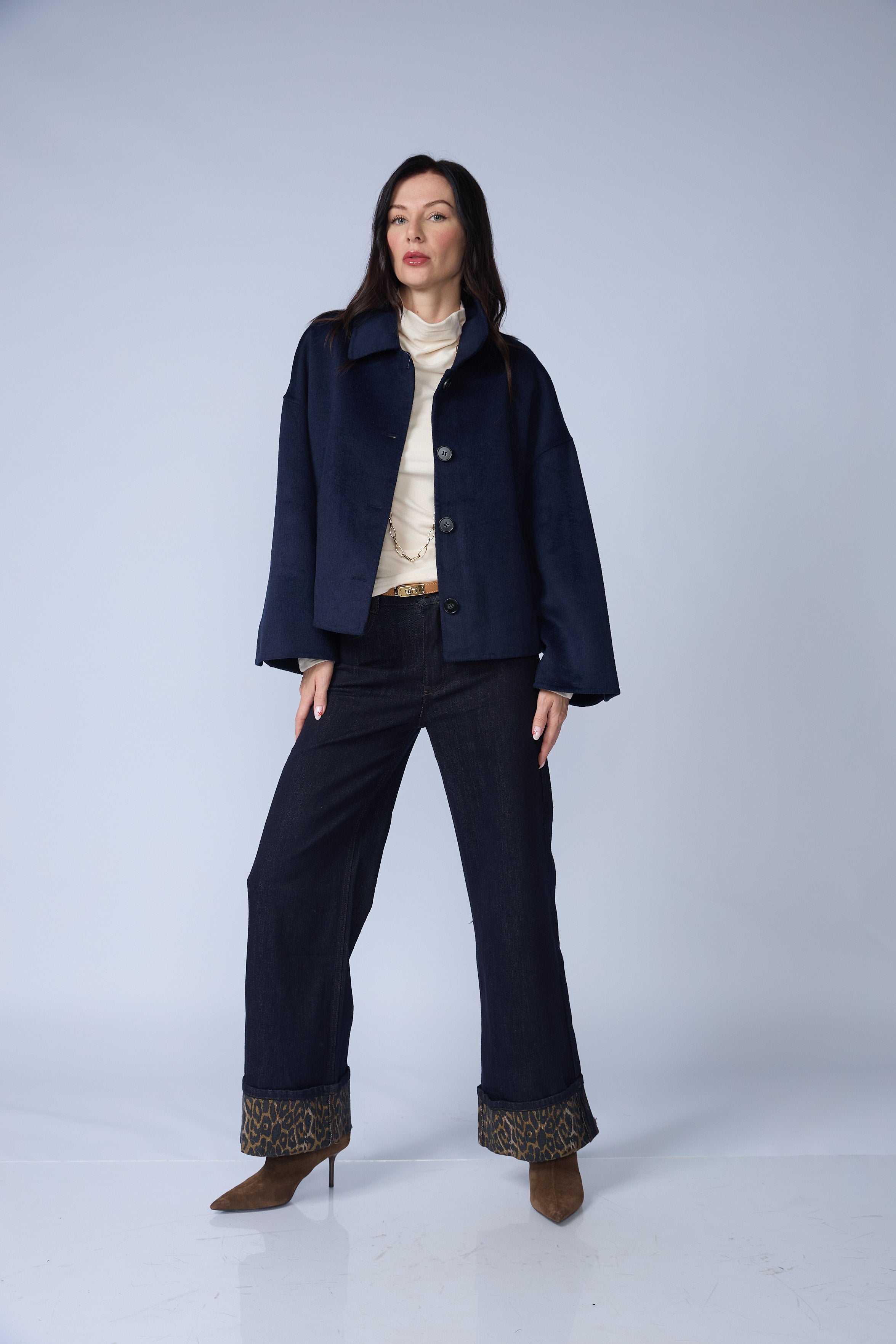 Chaqueta Paño Bolsillos