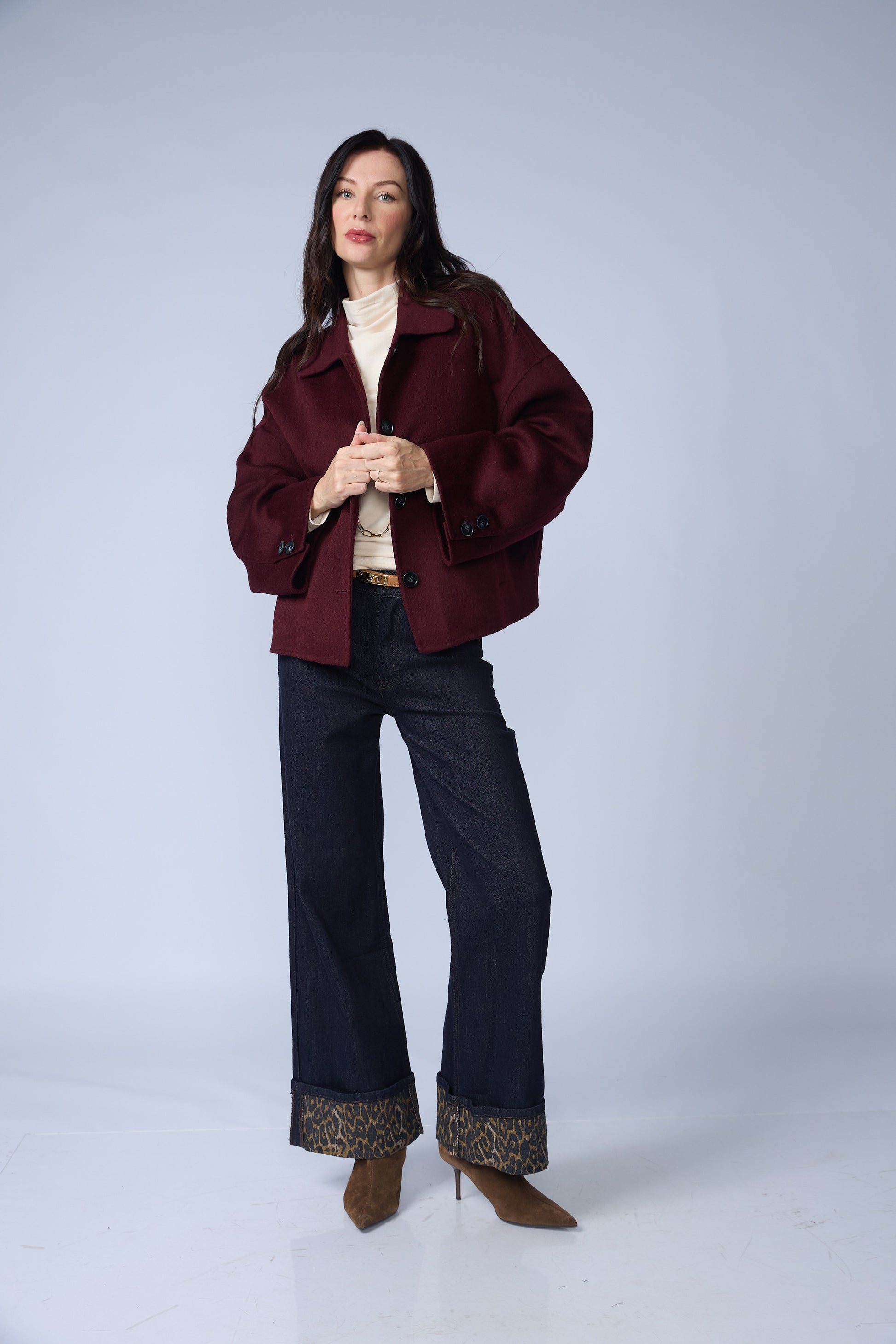 Chaqueta Paño Bolsillos