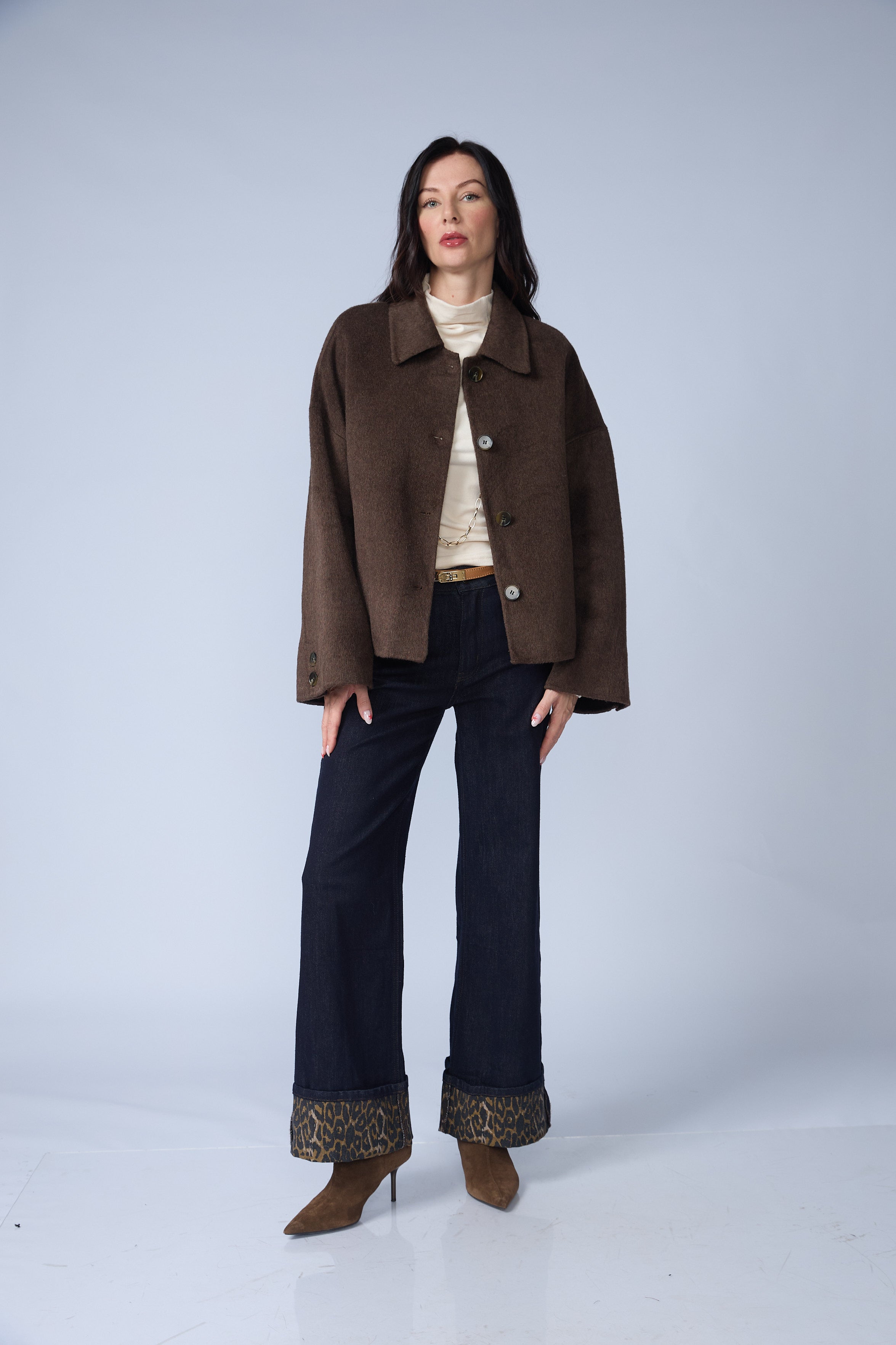 Chaqueta Paño Bolsillos