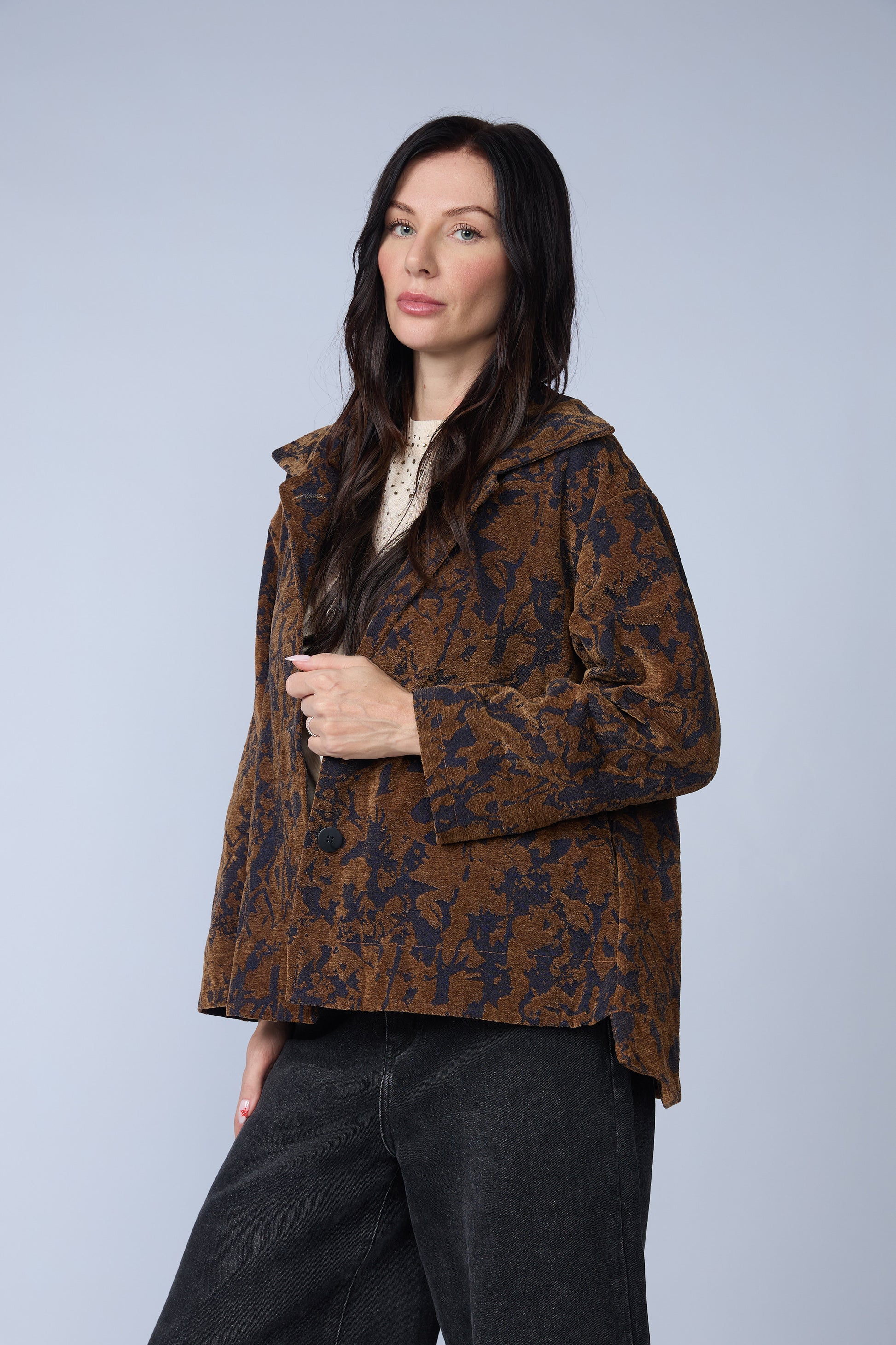 Chaqueta Velvet Labrada Bolsillos