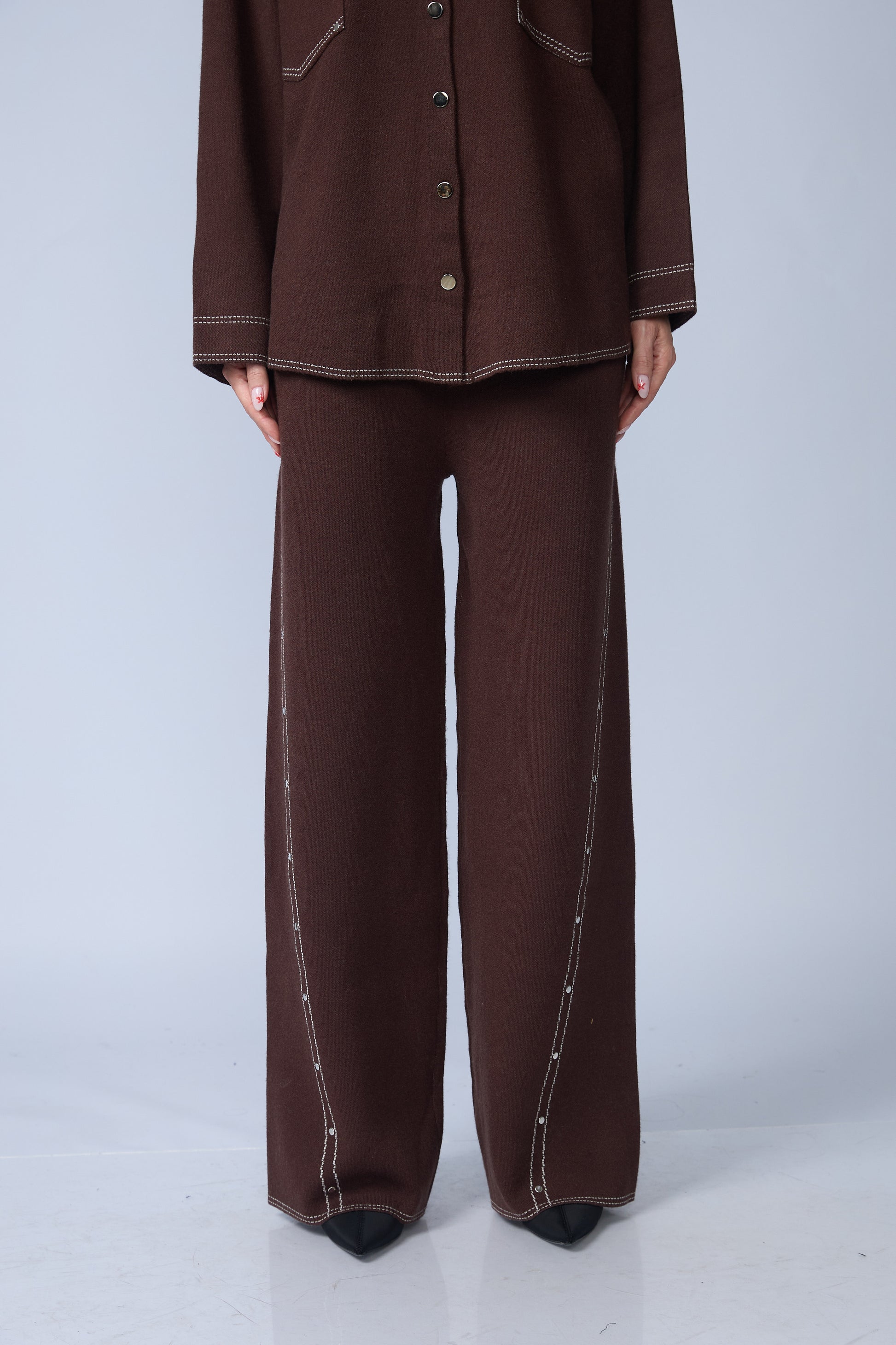Set Chaqueta y Pantalon Pespunte