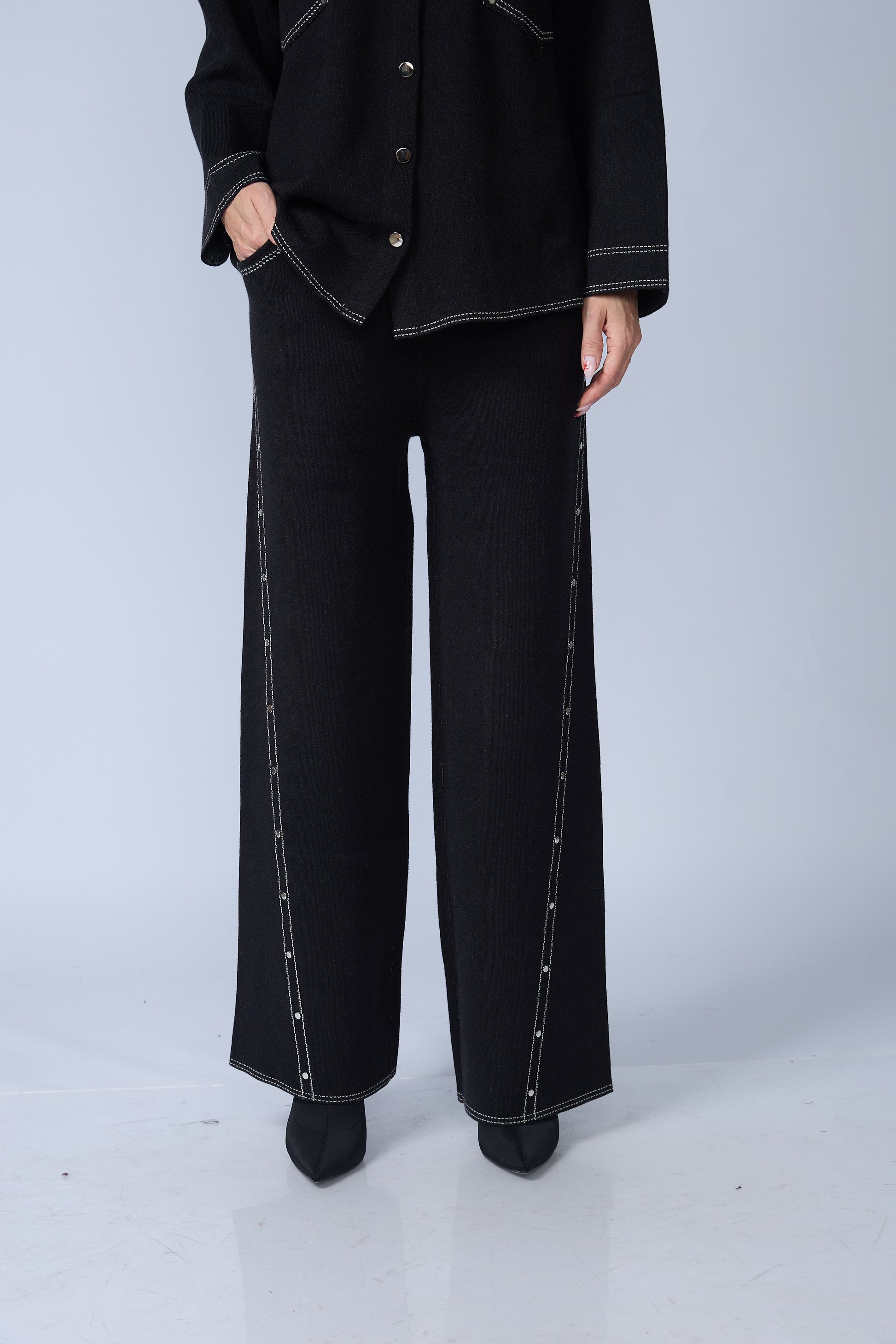 Set Chaqueta y Pantalon Pespunte