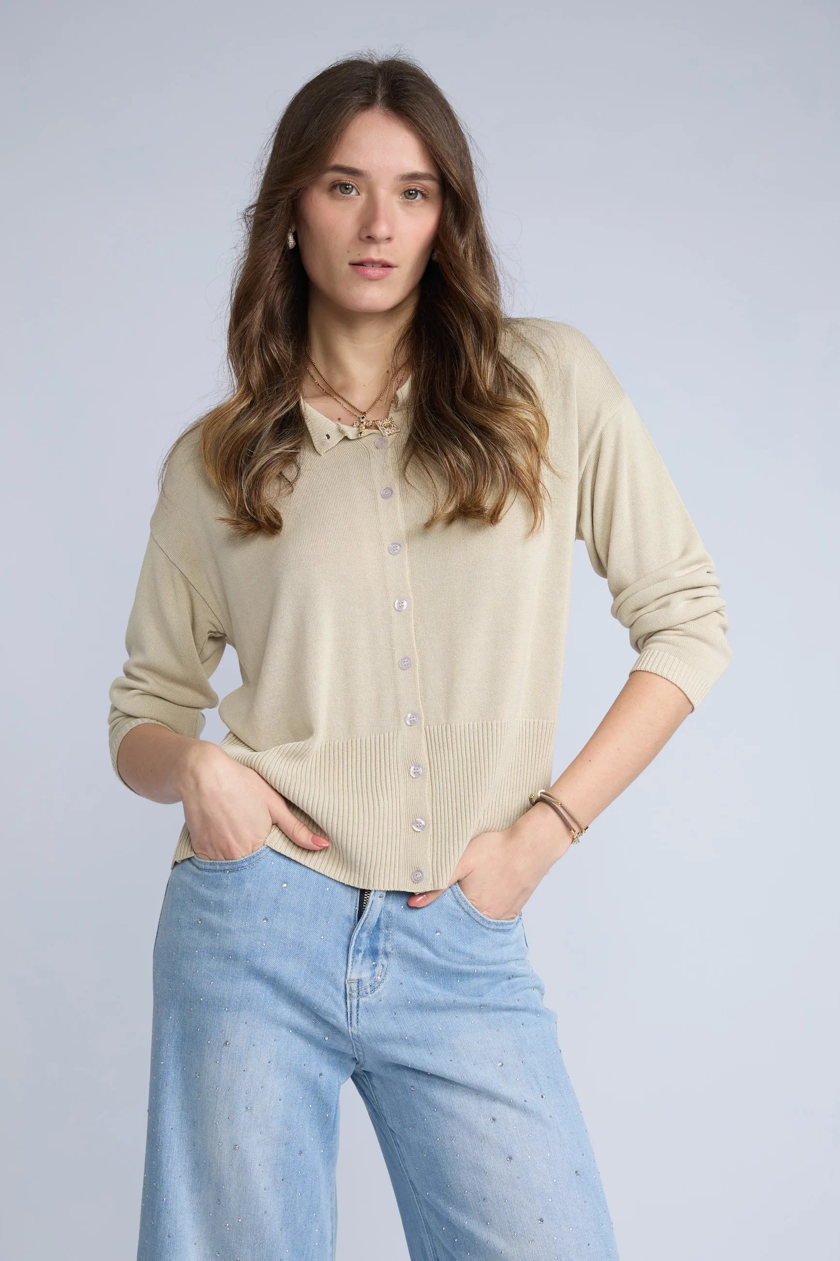 Cardigan Botones
