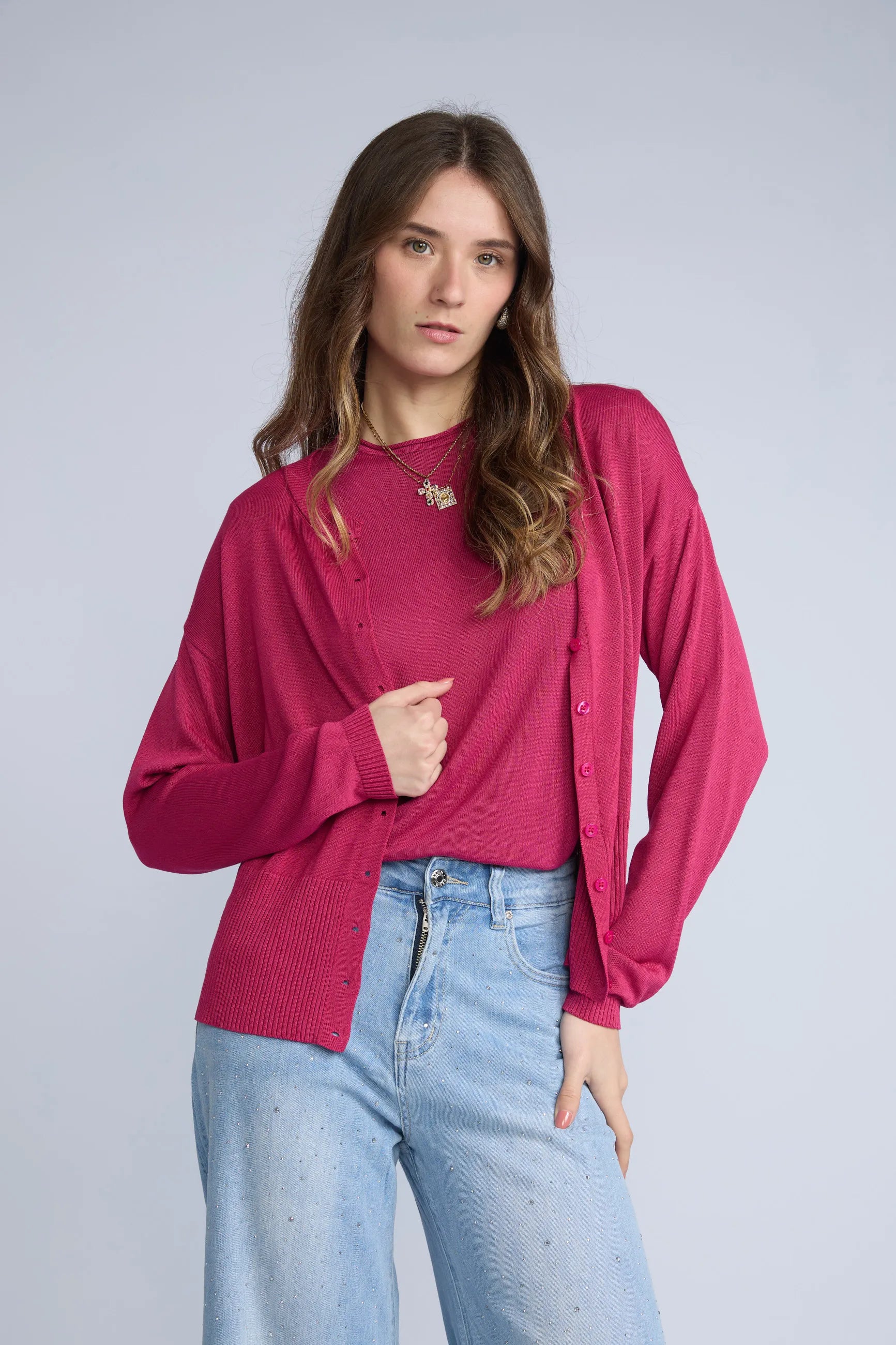 Cardigan Botones