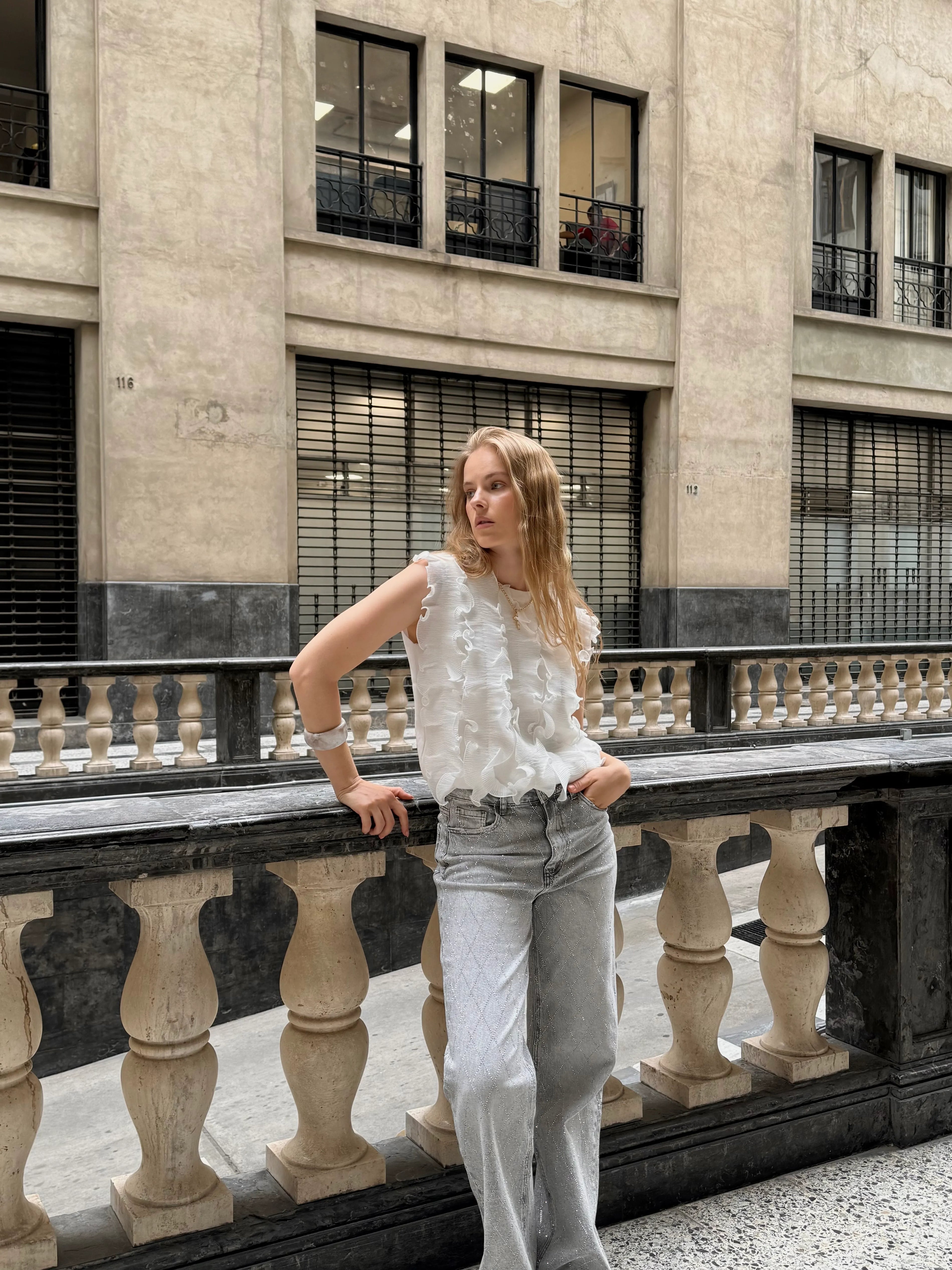 Denim Brillos Rombos