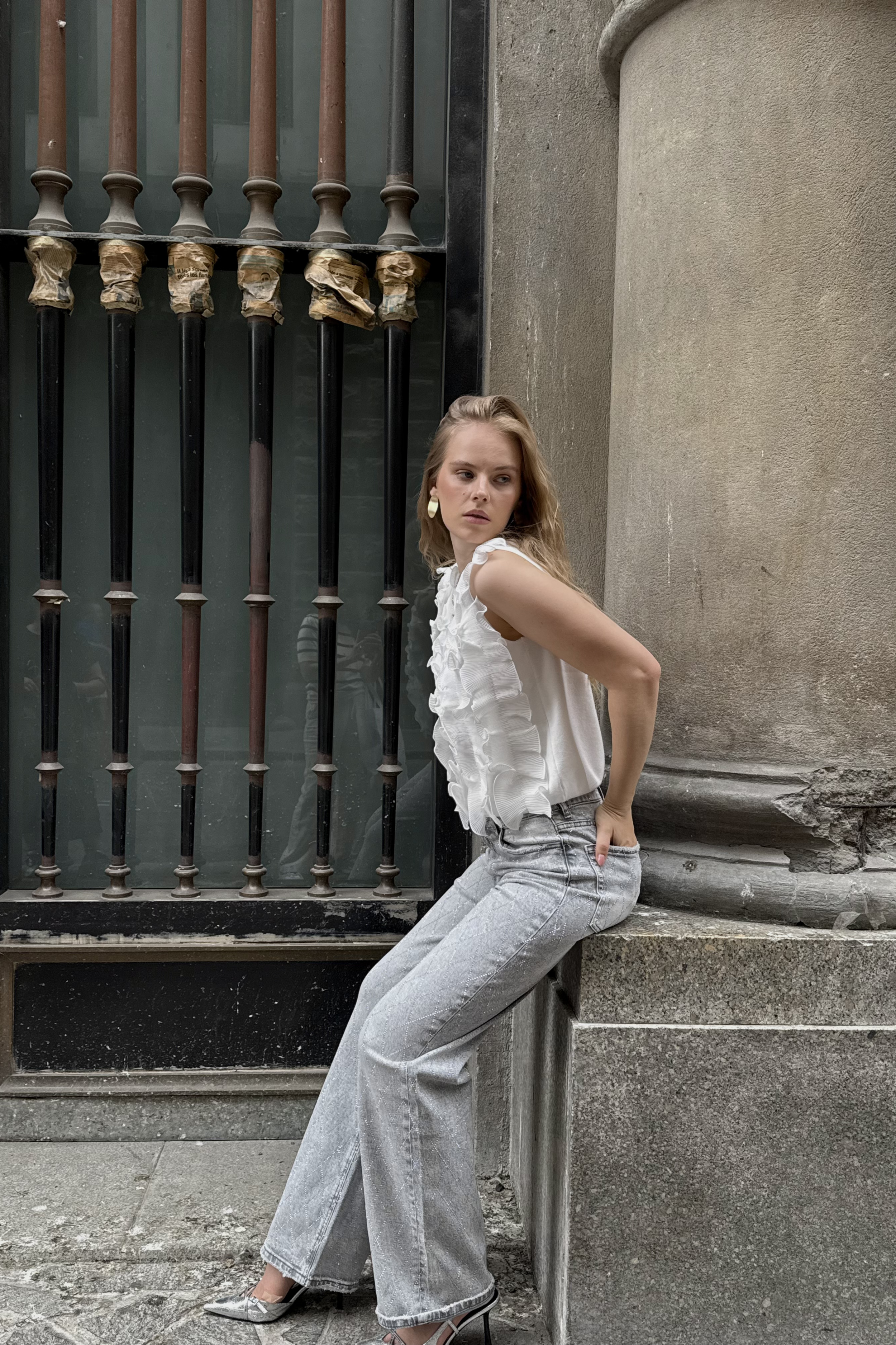 Denim Brillos Rombos