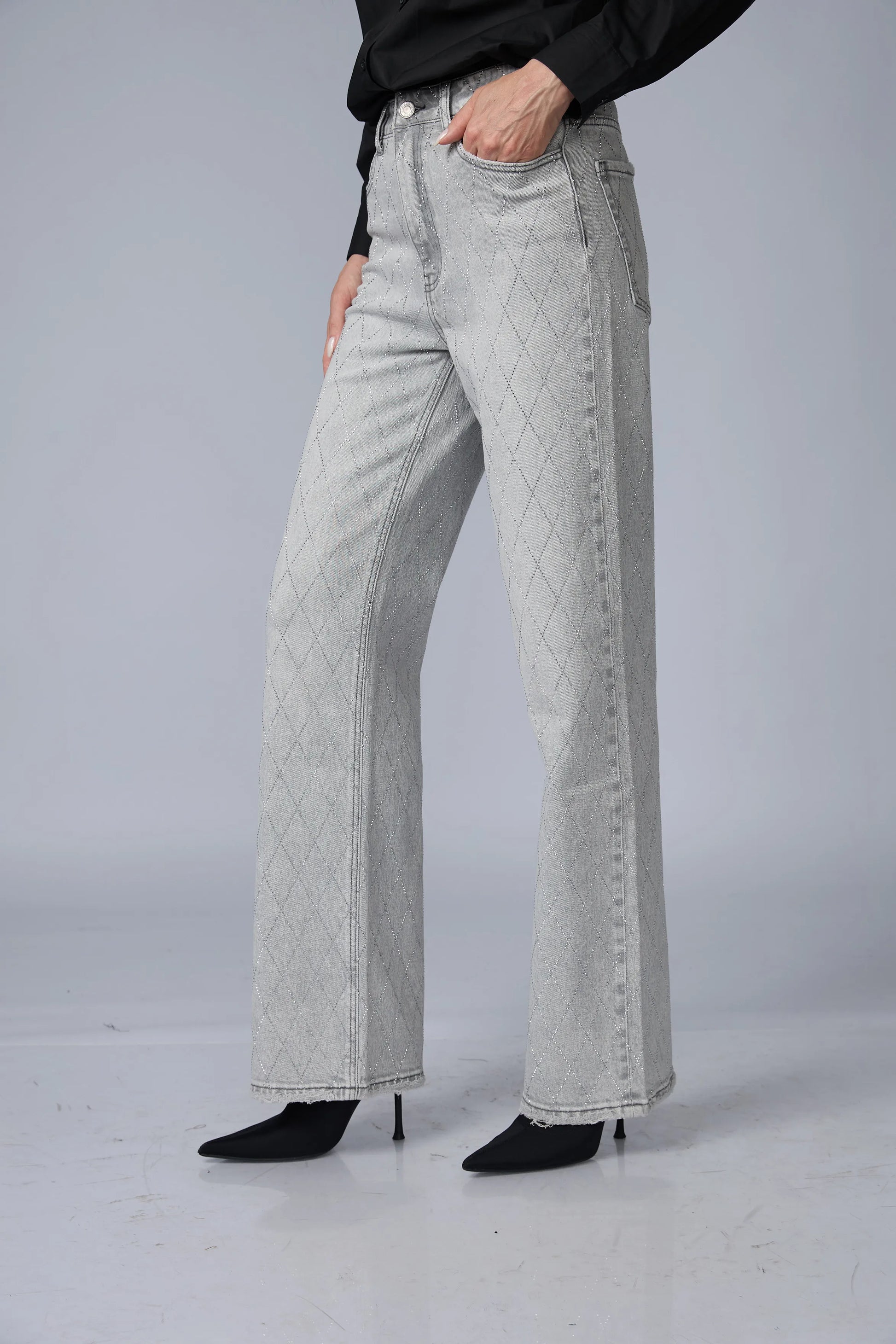Denim Brillos Rombos