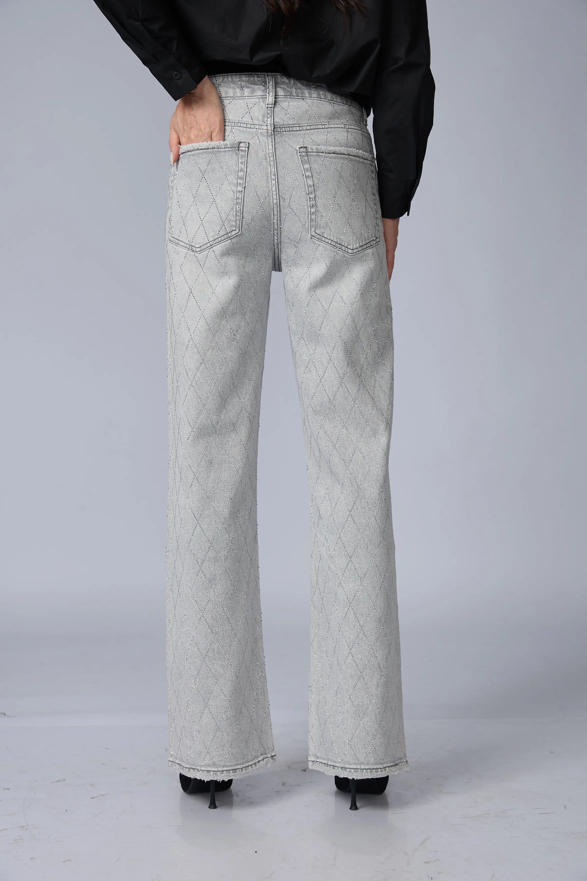 Denim Brillos Rombos