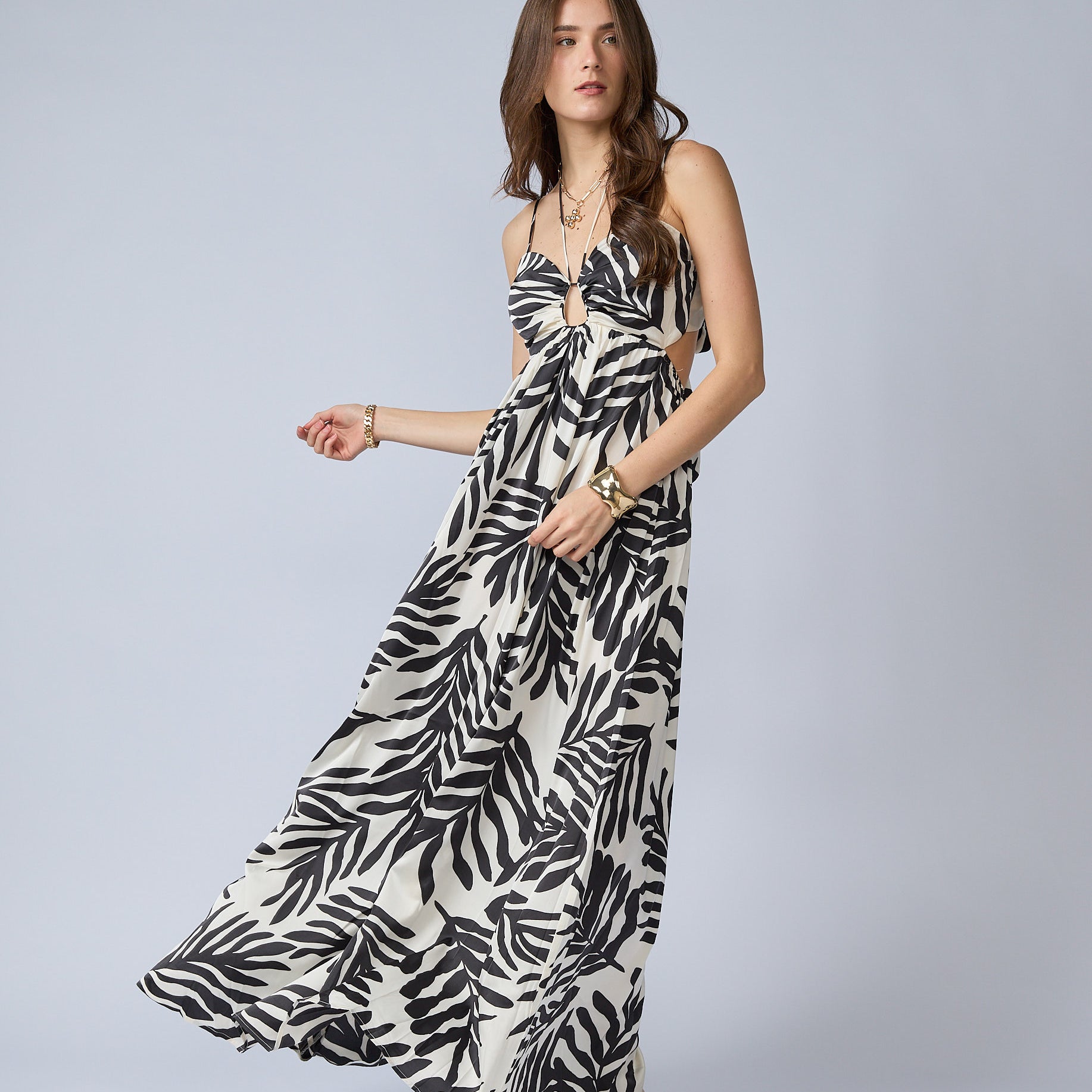 Vestido Tirantes Estampado