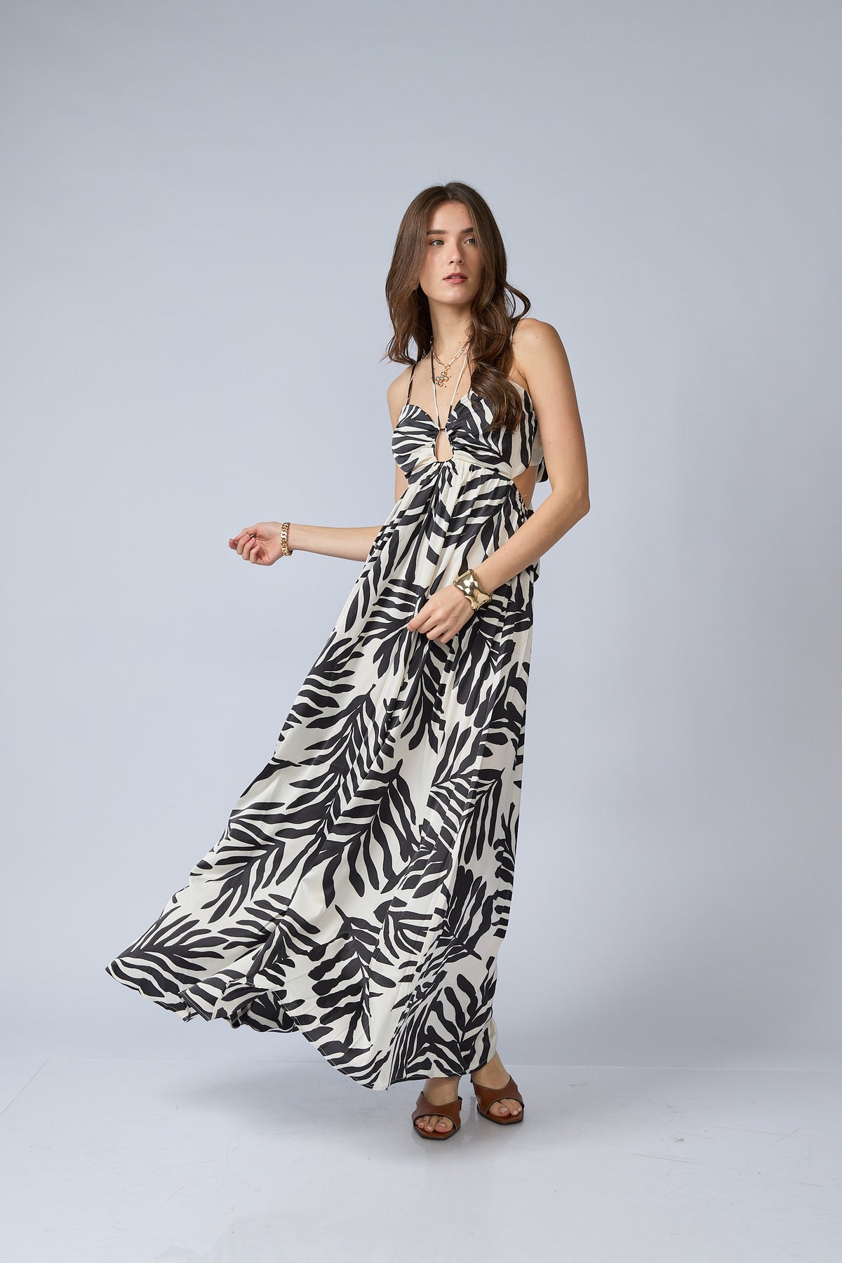 Vestido Tirantes Estampado