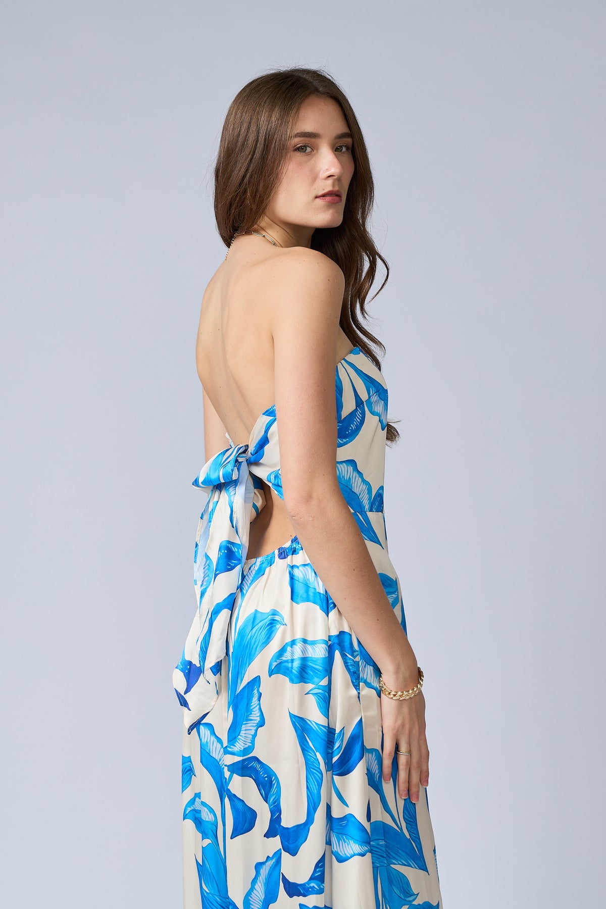 Enterizo Estampado Strapless