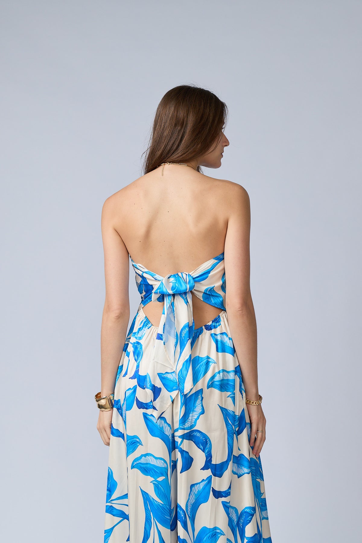 Enterizo Estampado Strapless