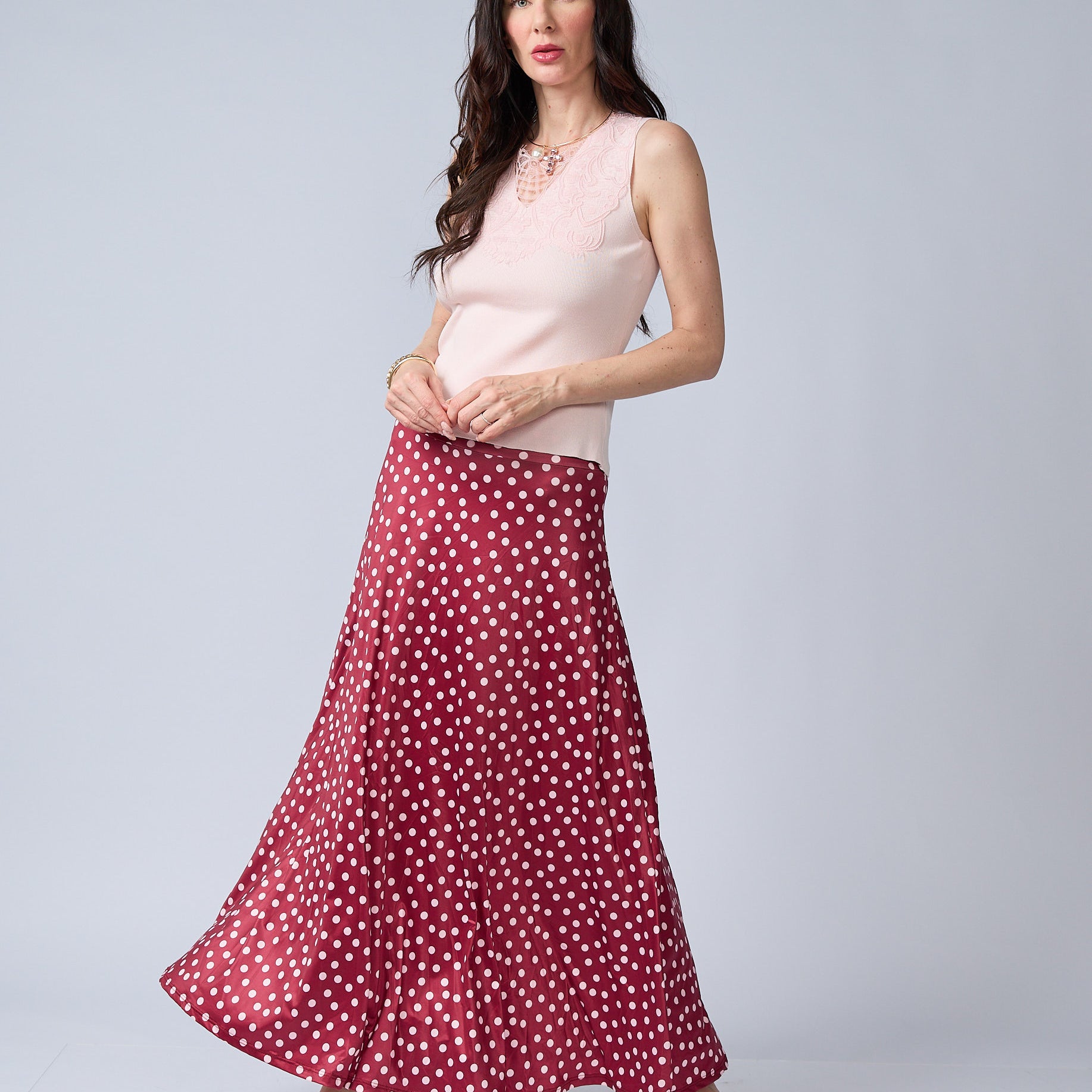Falda Polka Dots