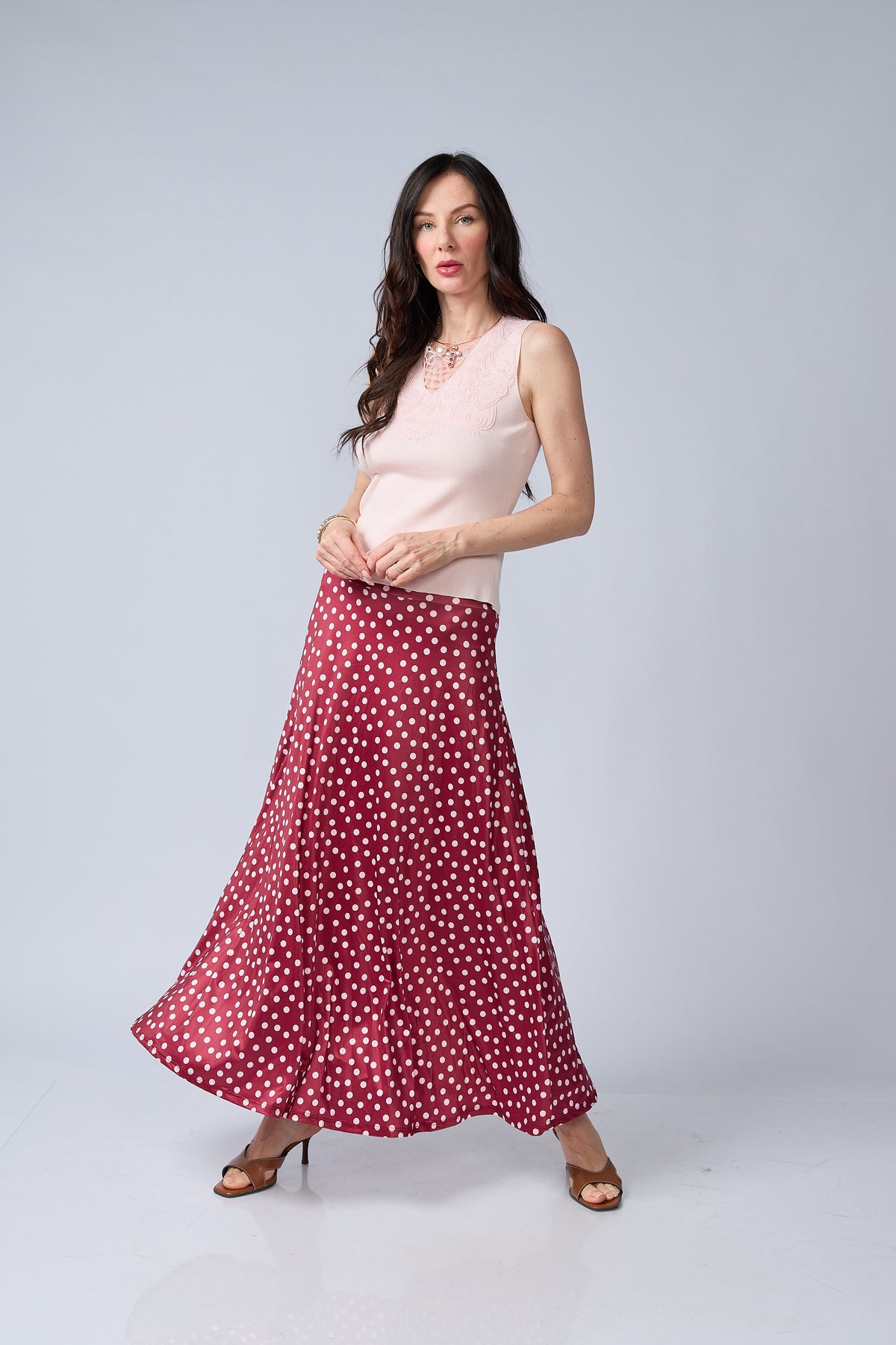 Falda Polka Dots