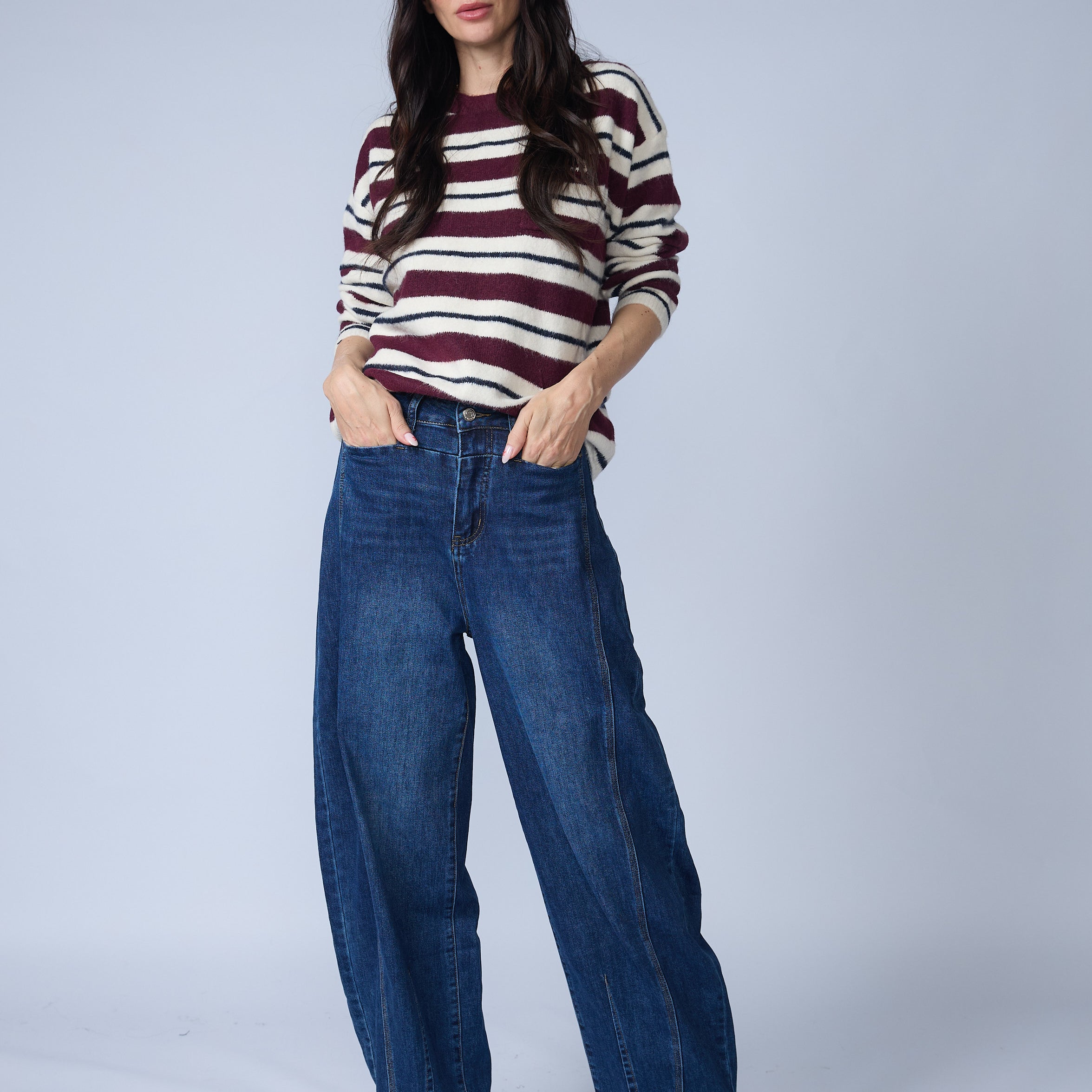 Jean Balloon Azul