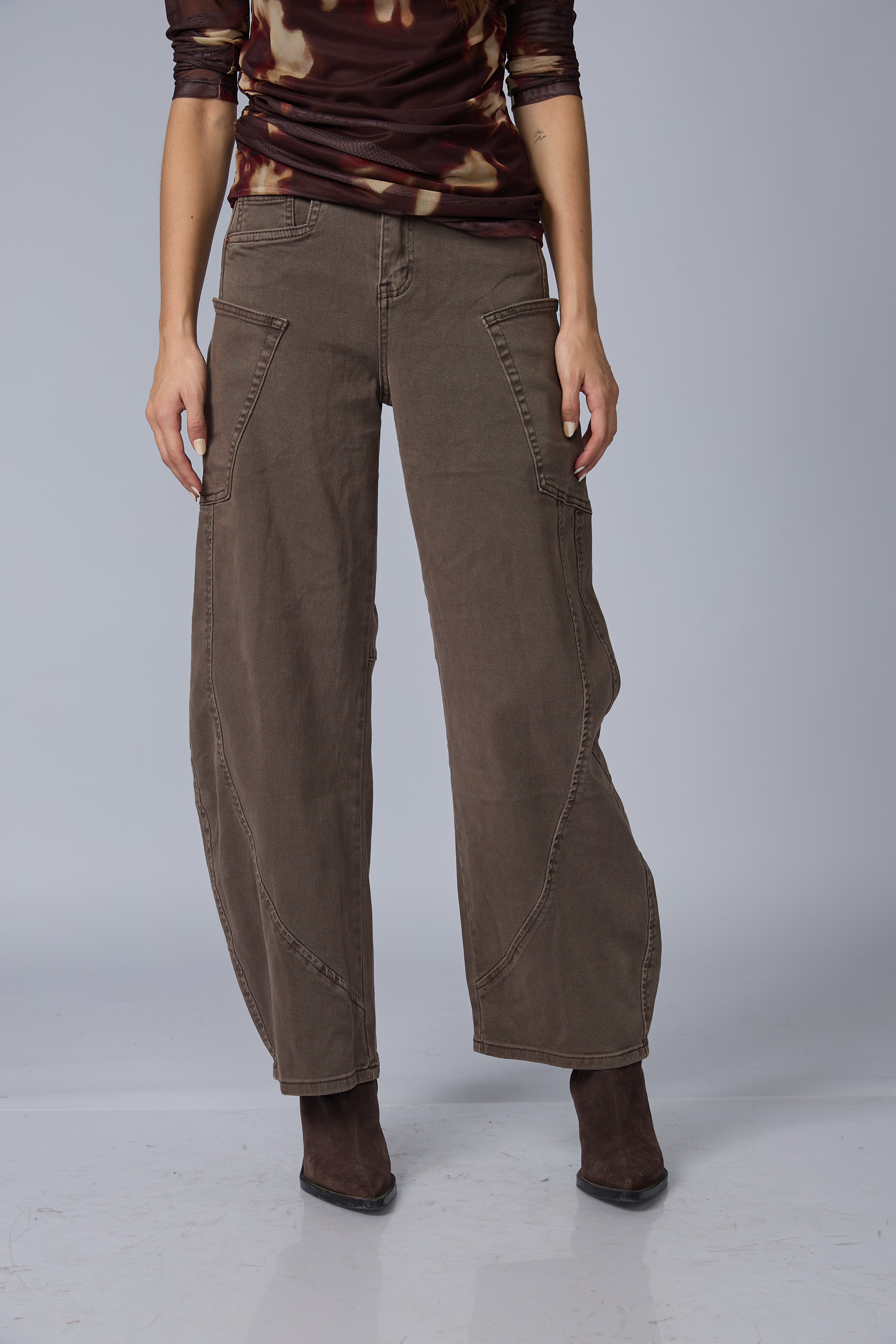 Jean Balloon Marron