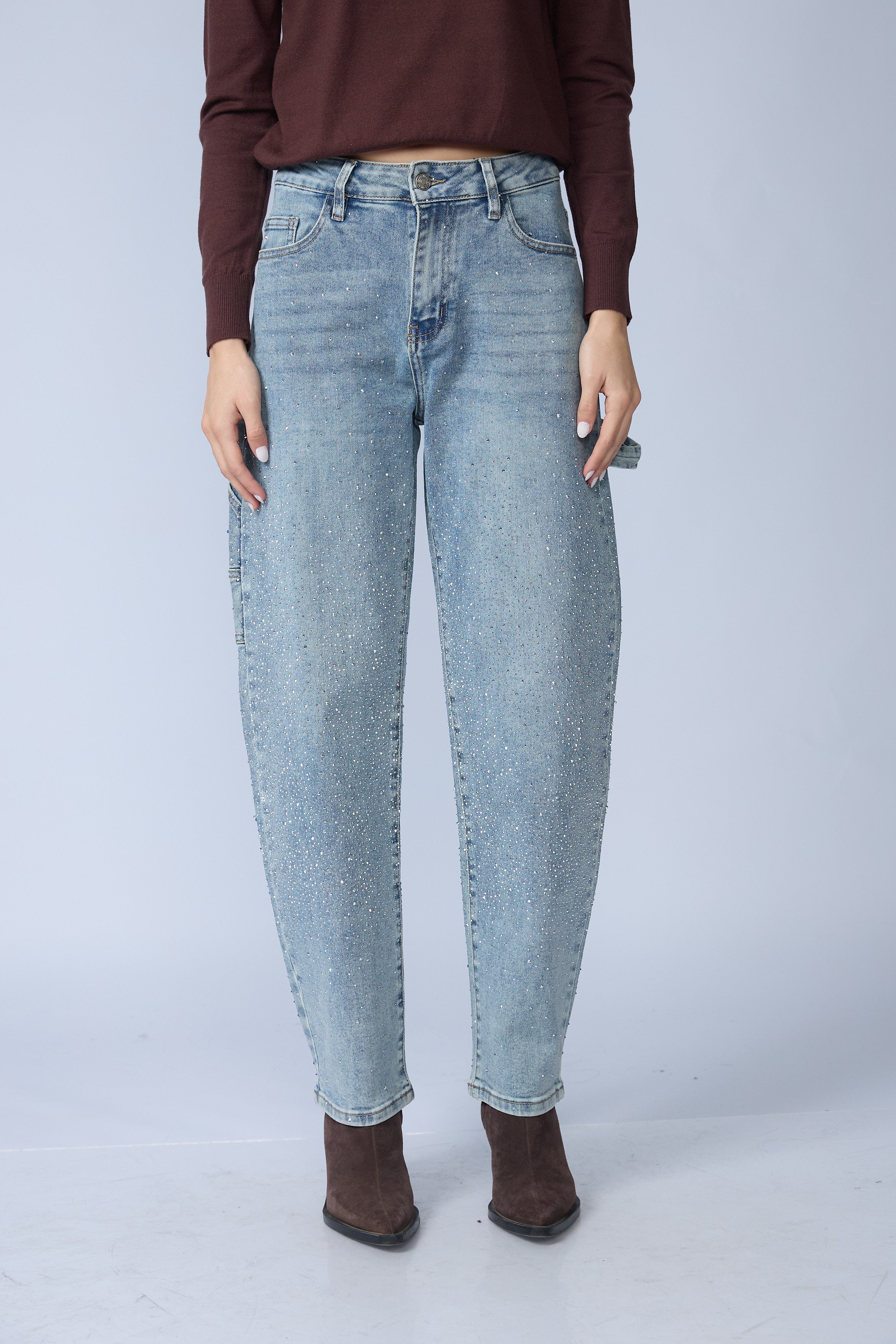 Jean Barrel Brillos Celeste