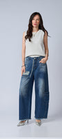 Jean Barrel Desflecado