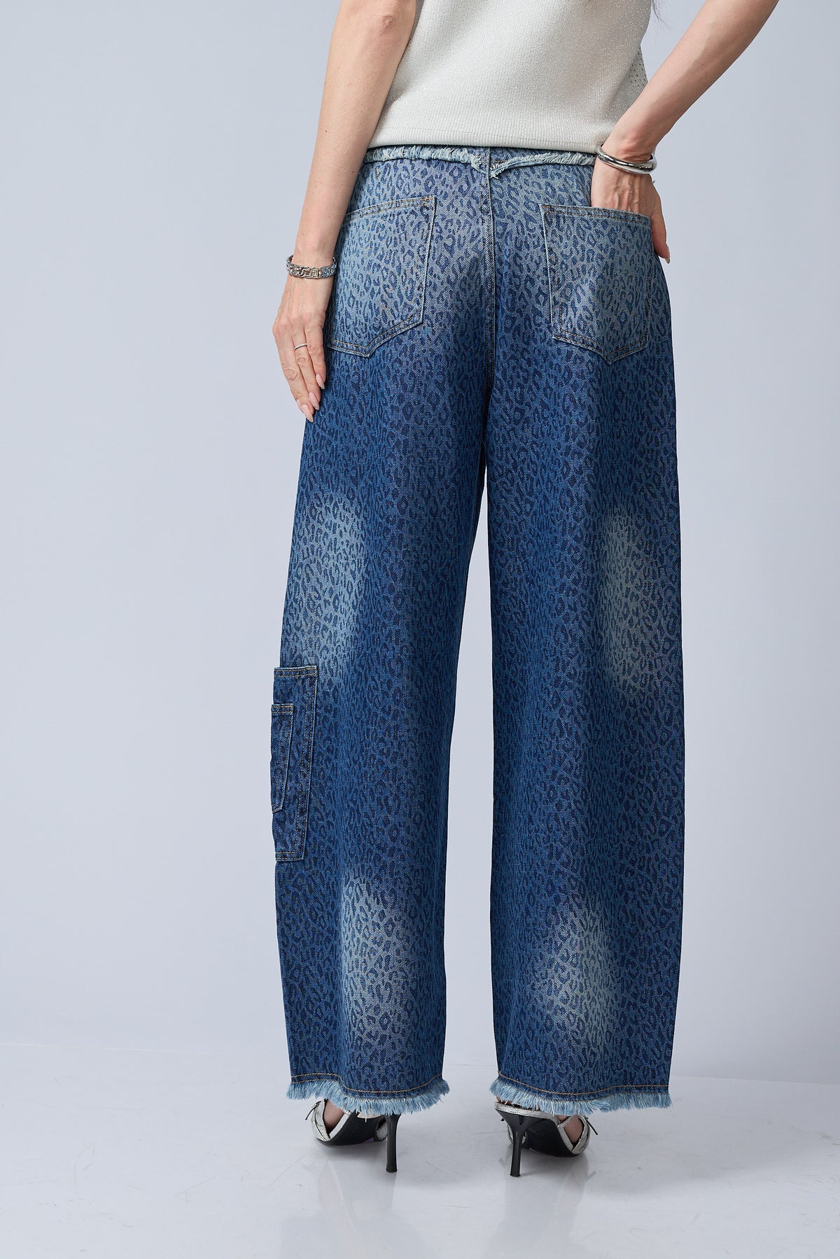 Jean Barrel Desflecado
