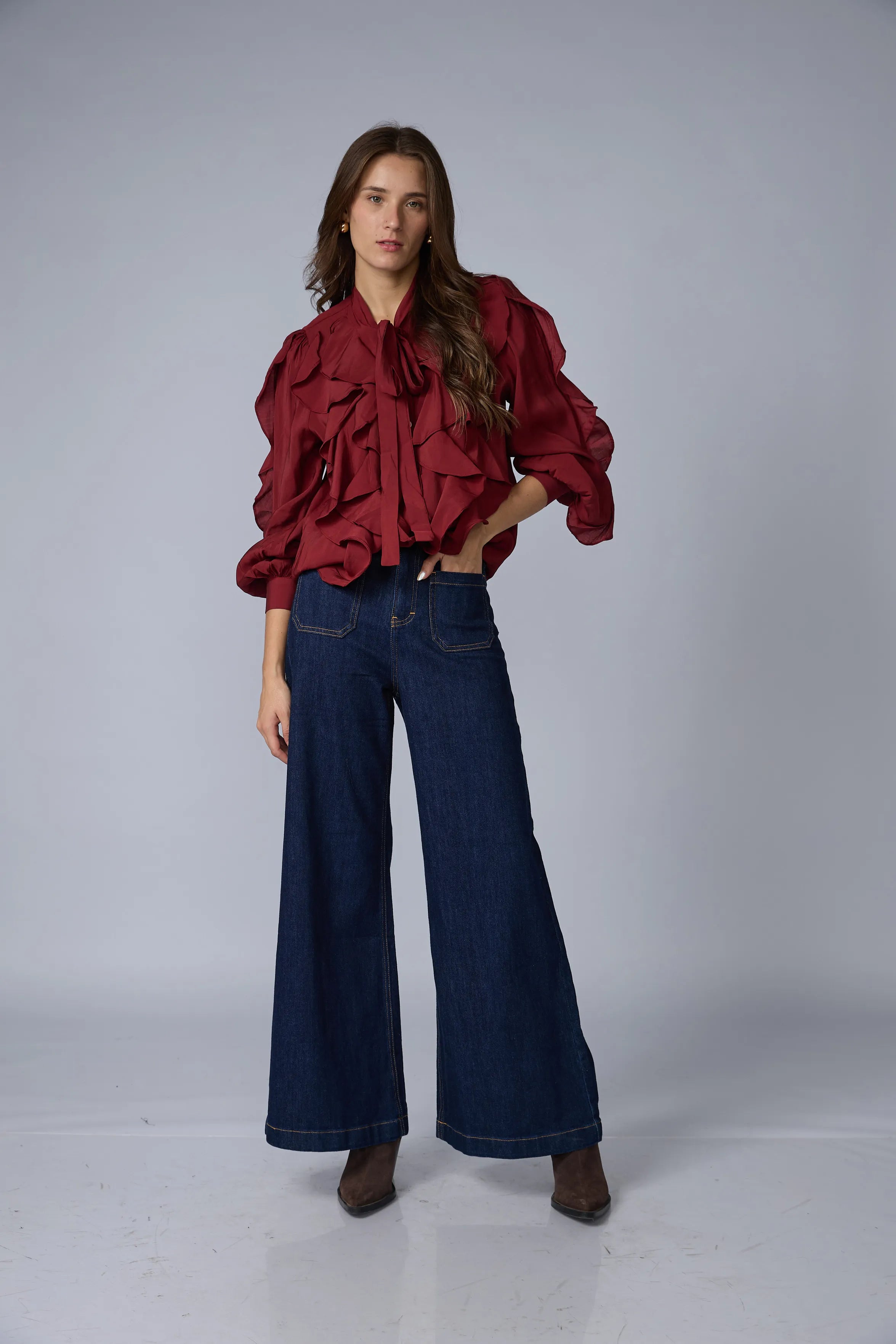 Jean Bolsillos Wide