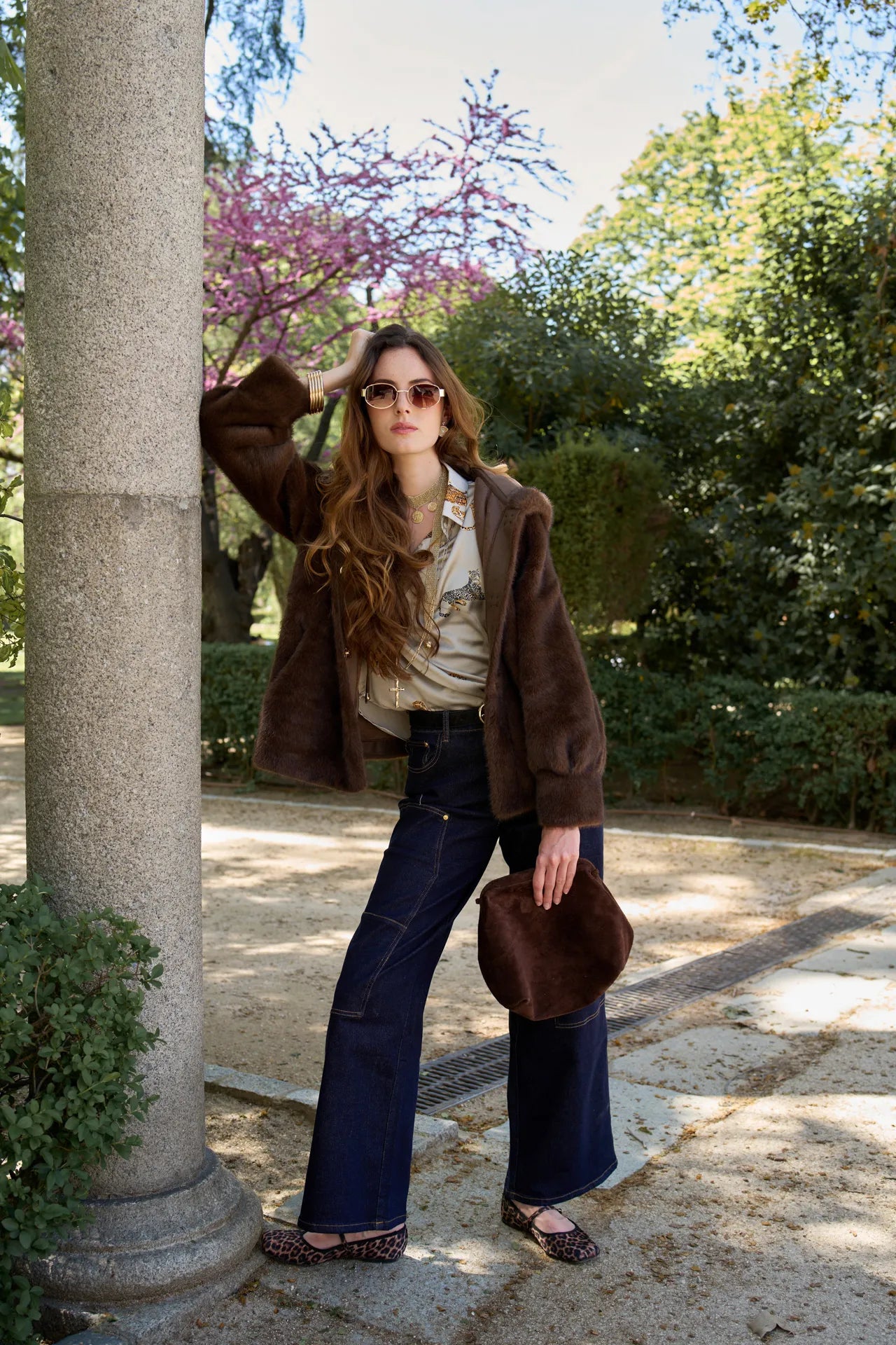 Pantalon Botones Wide