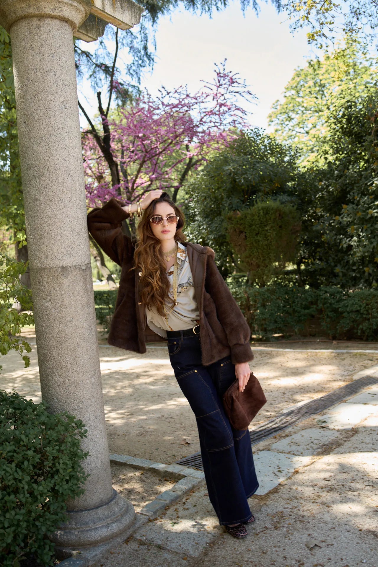Pantalon Botones Wide